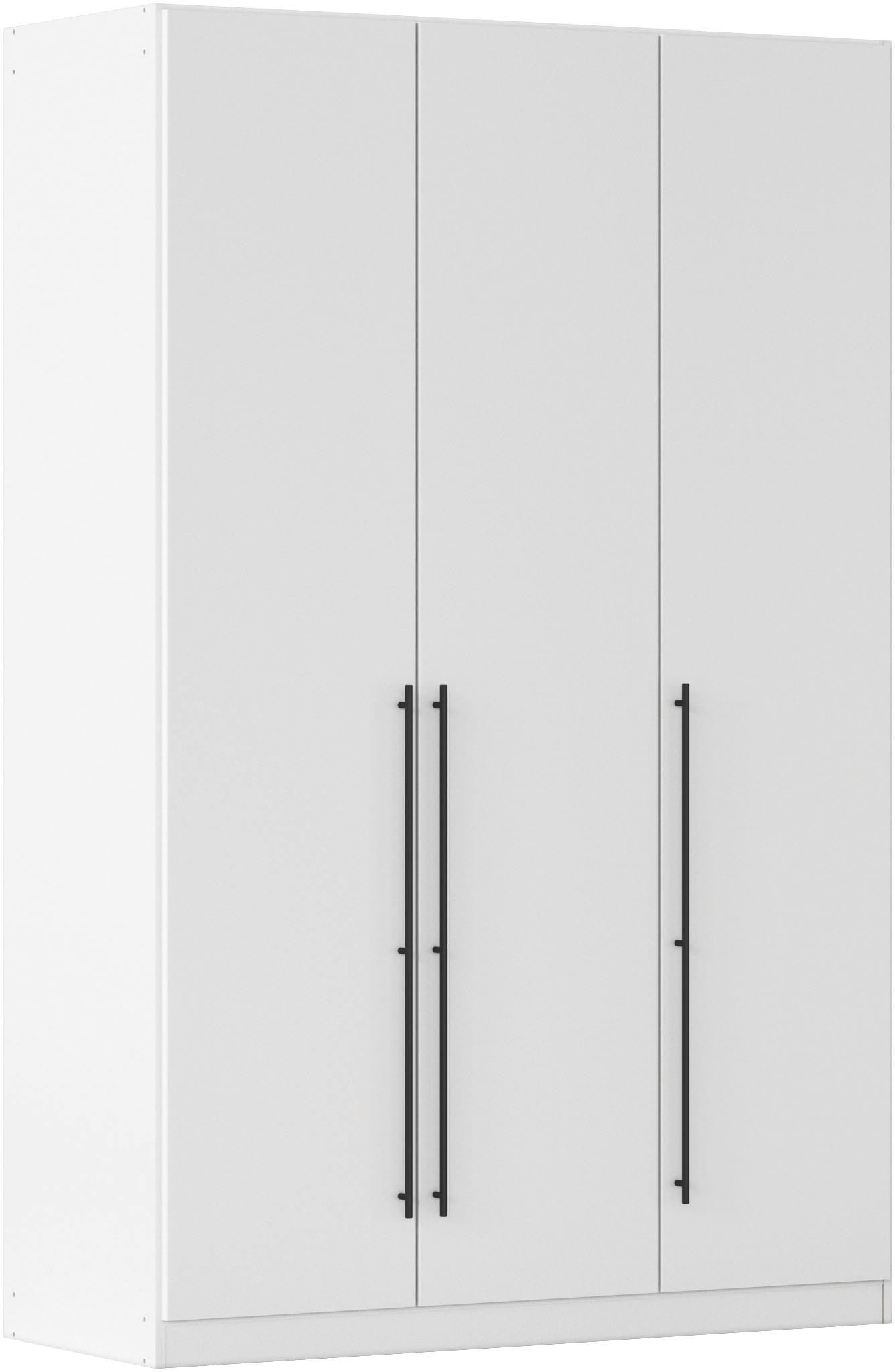 OTTO home Kleiderschrank "Mehrzweckschrank Aktenschrank Möbel Mietswohnung Schlafzimmer AVOLA" 3 verschiedene Ausstattungen BASIC/CLASSIC/PREMIUM (inkl. SOFT-CLOSE), mit hochwertigen Stangengriffen in Schwarz aus Metall MADE IN GERMANY