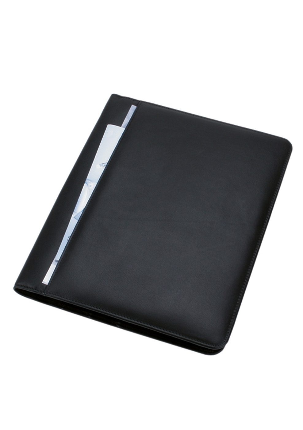 Alassio® Ringbuchmappe »DIN A4, Cremona mit Schreibblock«, aus Leder