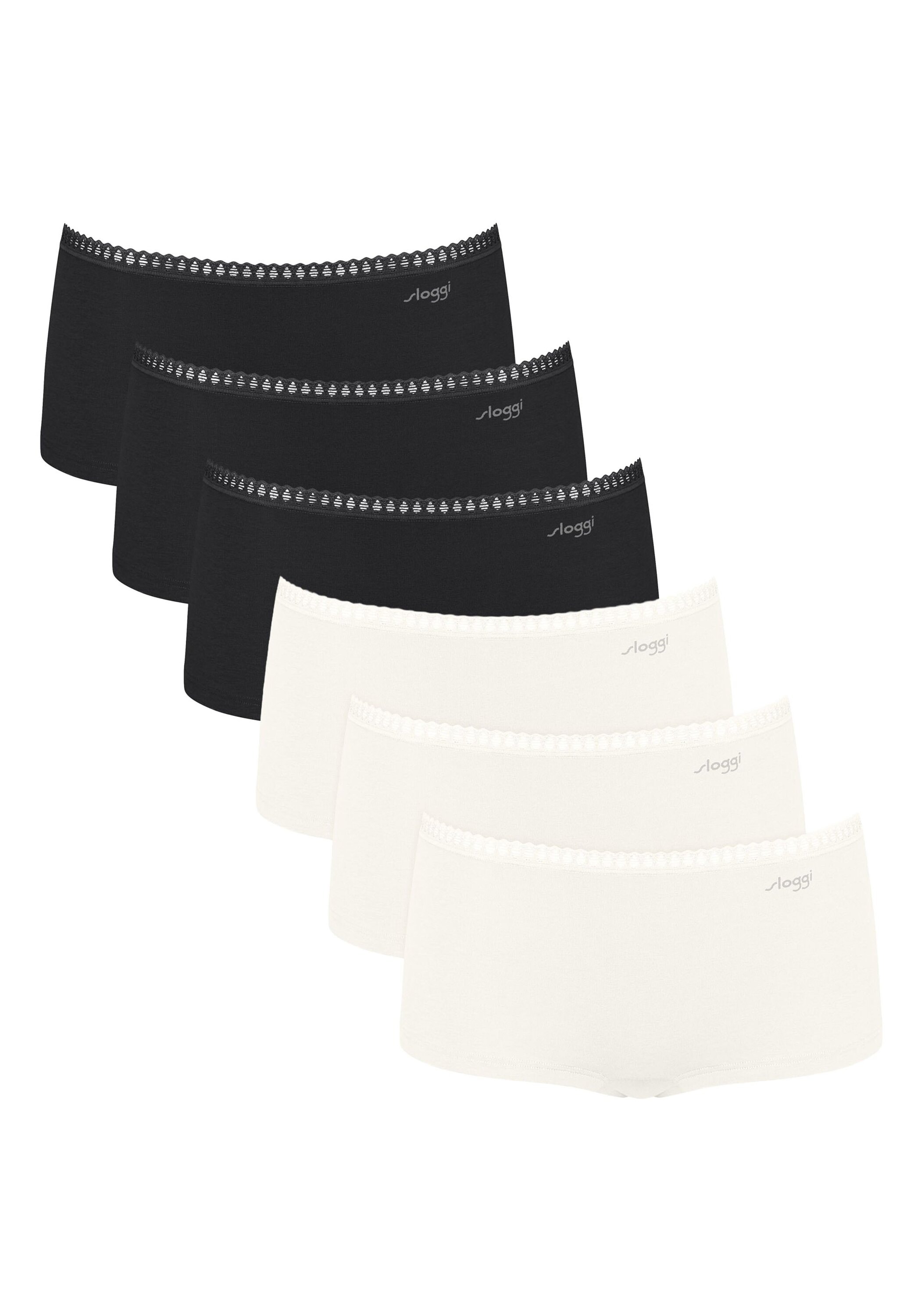 sloggi Panty "Panty GO Crush Short C6P 6er Pack"