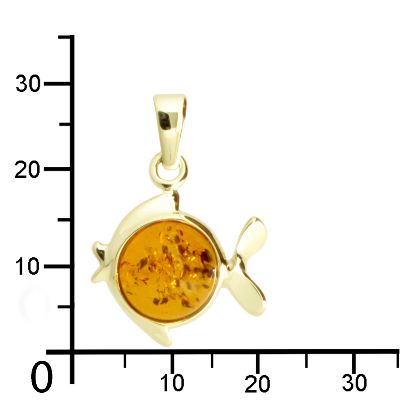 OSTSEE-SCHMUCK Kettenanhänger »Ostsee-Schmuck Anhänger Fisch Anhänger Fisch«, (1 tlg.)