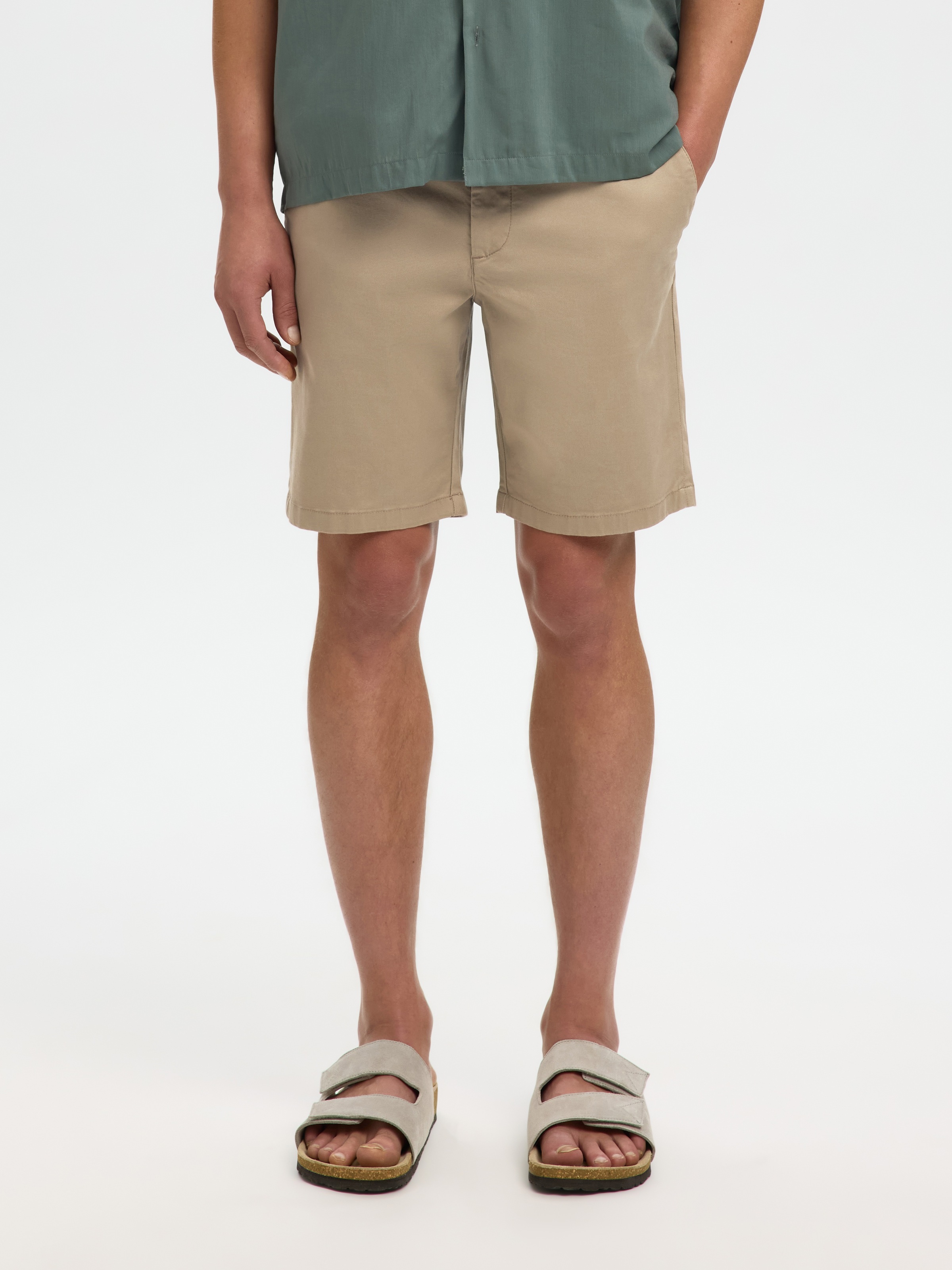 SELECTED Chinoshorts "SLHSLIM-MILES FLEX SHORTS NOOS" günstig online kaufen