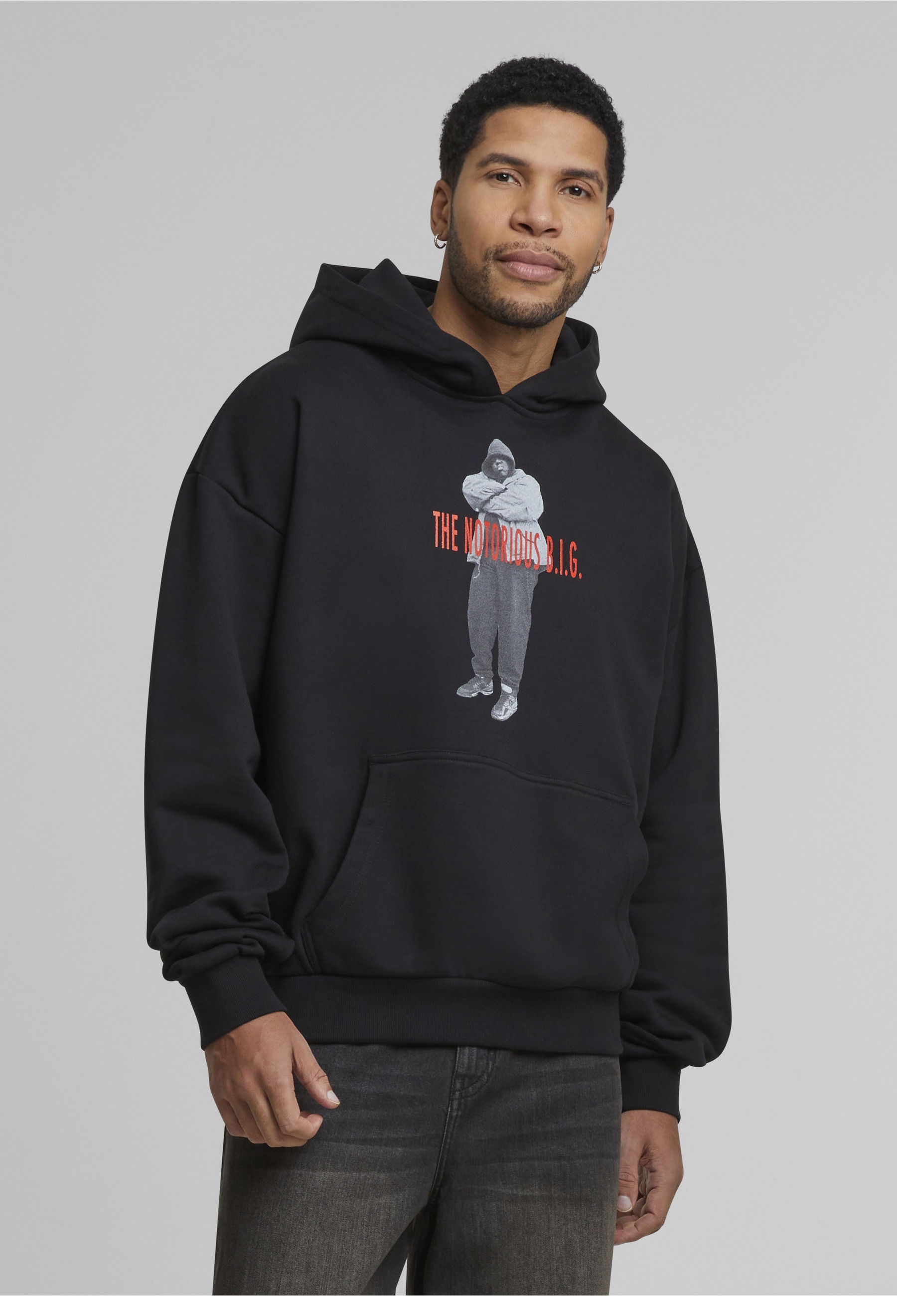 Upscale by Mister Tee Kapuzenpullover »Upscale by Mister Tee Herren Biggie Smalls Concrete Hoody« 1 Stk.