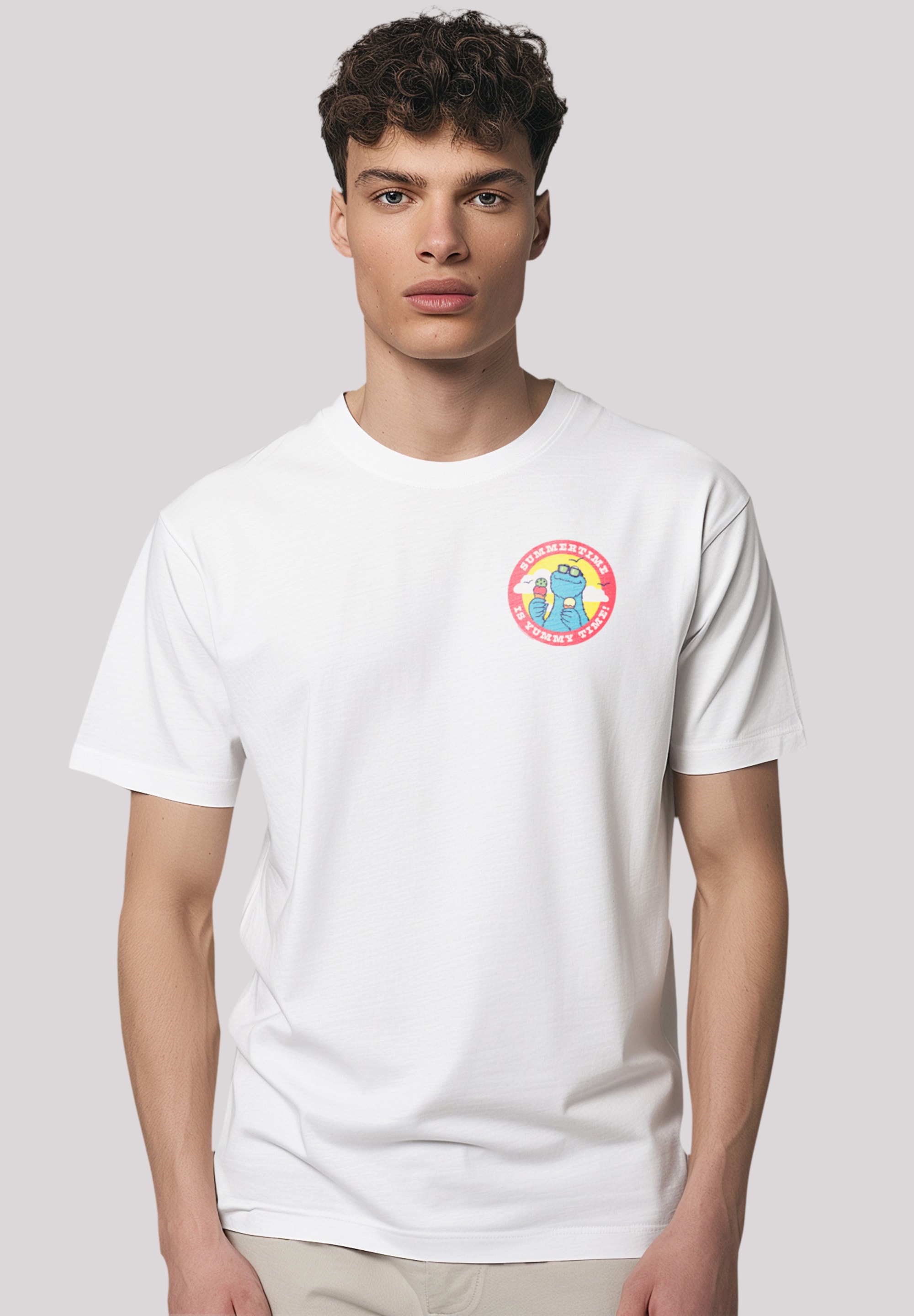 F4NT4STIC T-Shirt "Sesamstraße Cookie Monster Yummy", Premium Qualität günstig online kaufen