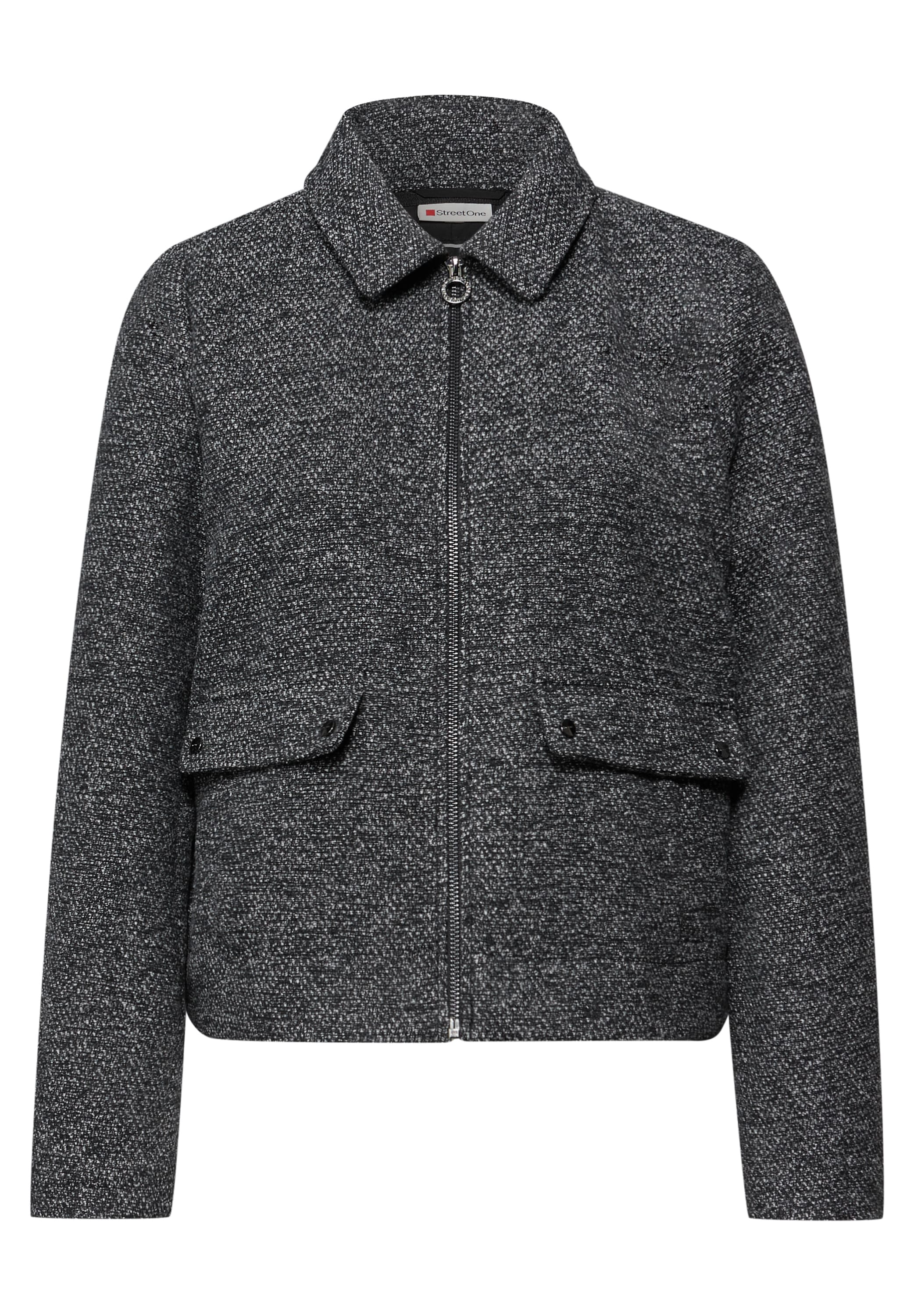 STREET ONE Kurzjacke ohne Kapuze mit Elastiksaum