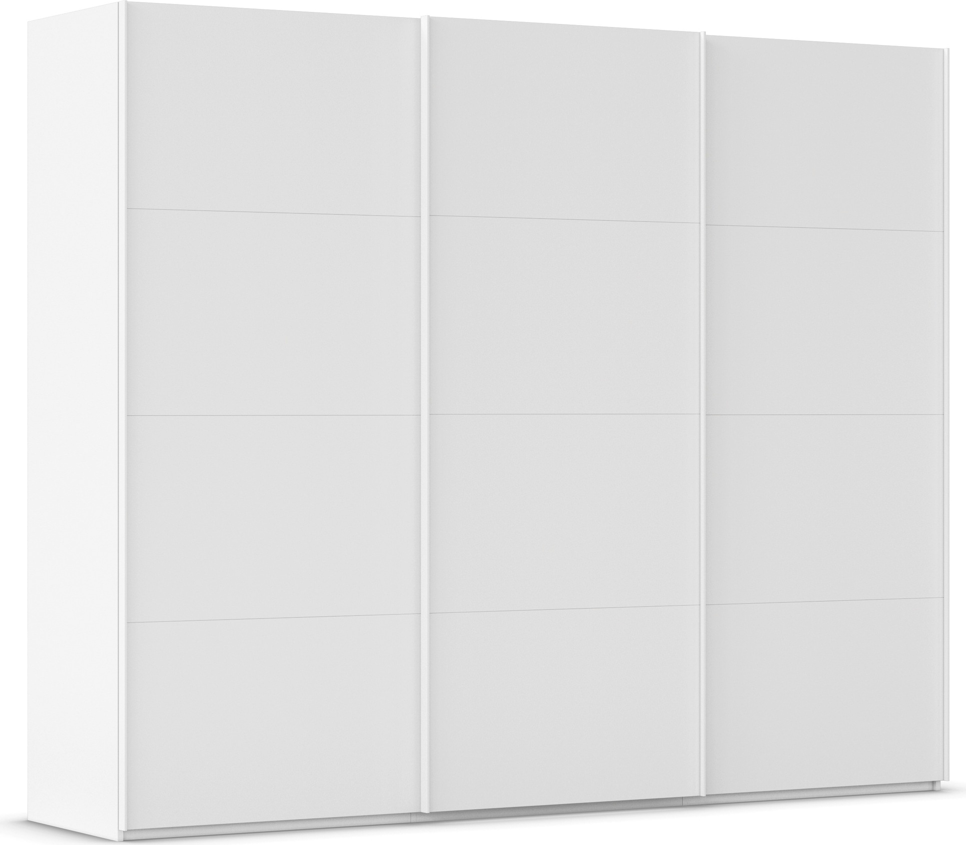 rauch Schwebetürenschrank "Kleiderschrank Schrank Garderobe Schlafzimmerschrank SCALE-FYRA" edle viergeteilte Türen viele Farben und Griff-Farben MADE IN GERMANY