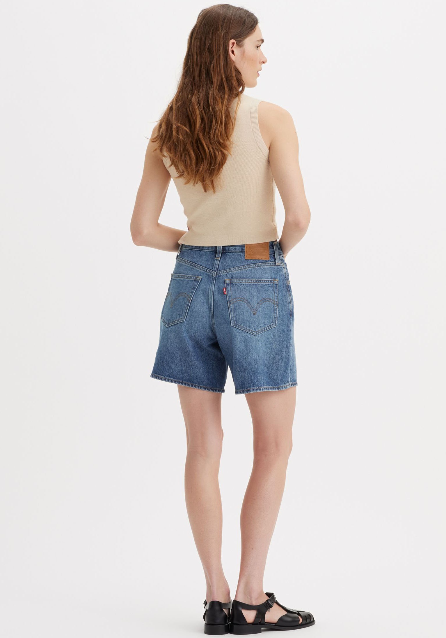 Levi's® Shorts »HIGH BAGGY SHORT«  im Five-Pocket Style
