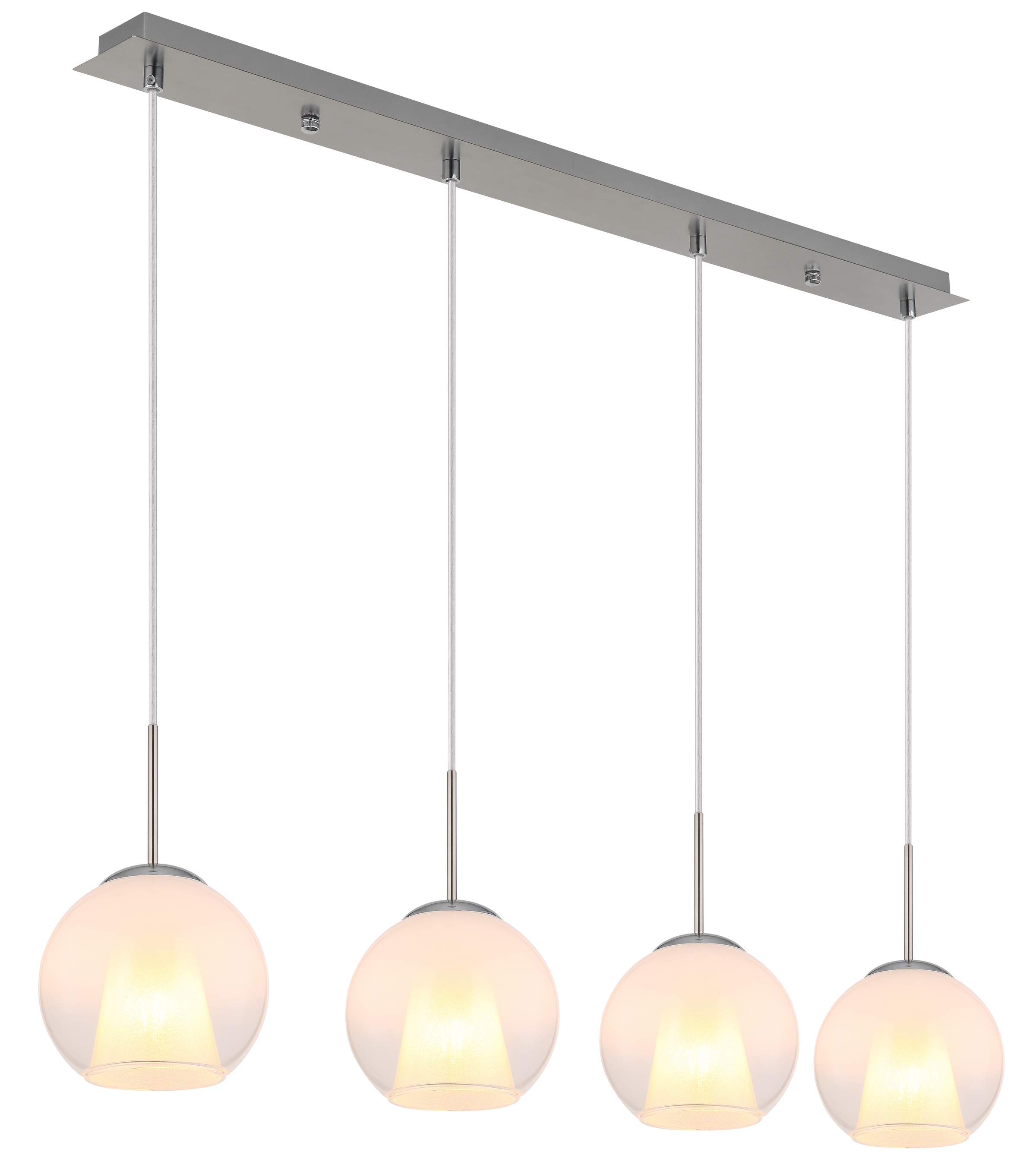 GLOBO LIGHTING Hängeleuchte »BARRY«, Leuchtmittel E27 | ohne Leuchtmittel, Hängelampe/Pendelleuchte/Esszimmer/Wohnzimmer/Esstisch
