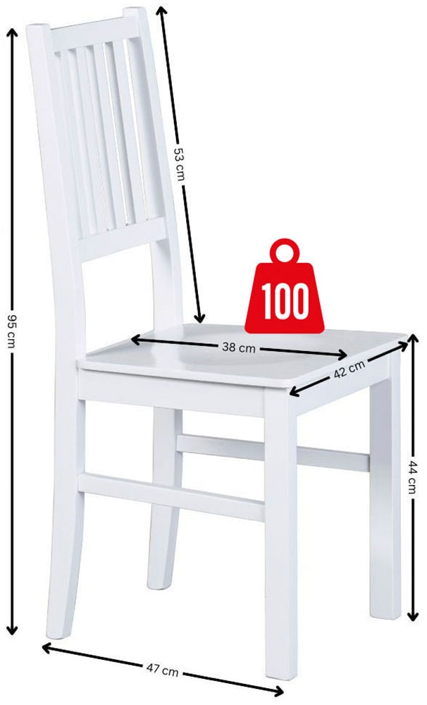 Inter Link Esszimmerstuhl »Esszimmerstuhl Westerland« (Set) 2 Stk.