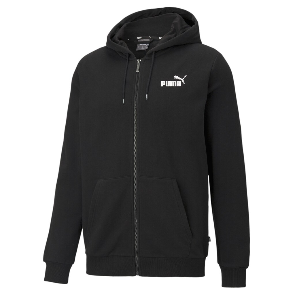 PUMA Hoodie »Essentials Small Logo Kapuzenjacke Herren«