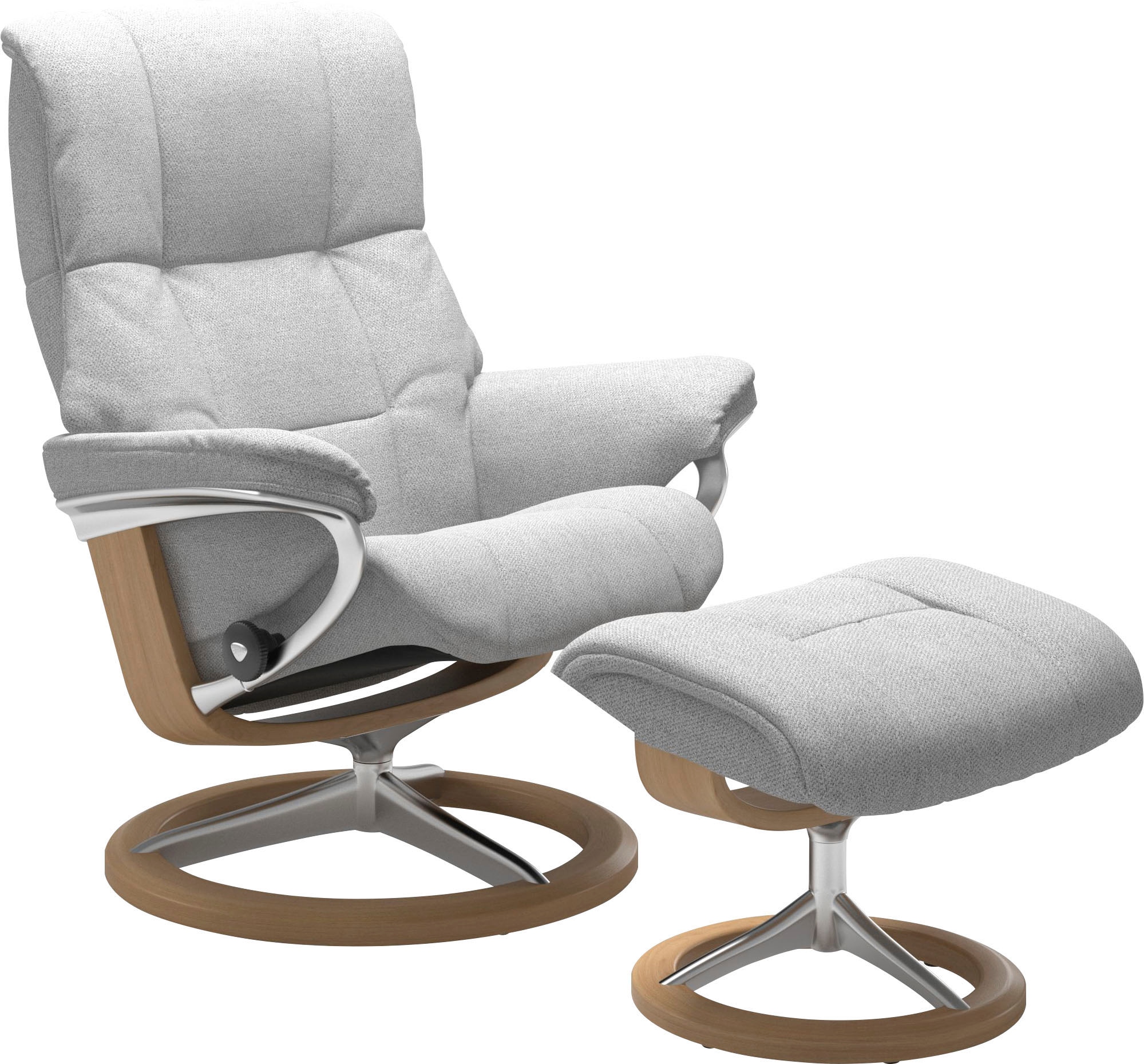 Relaxsessel »Mayfair«, (Set, Relaxsessel mit Hocker), mit Hocker, mit Signature Base,...