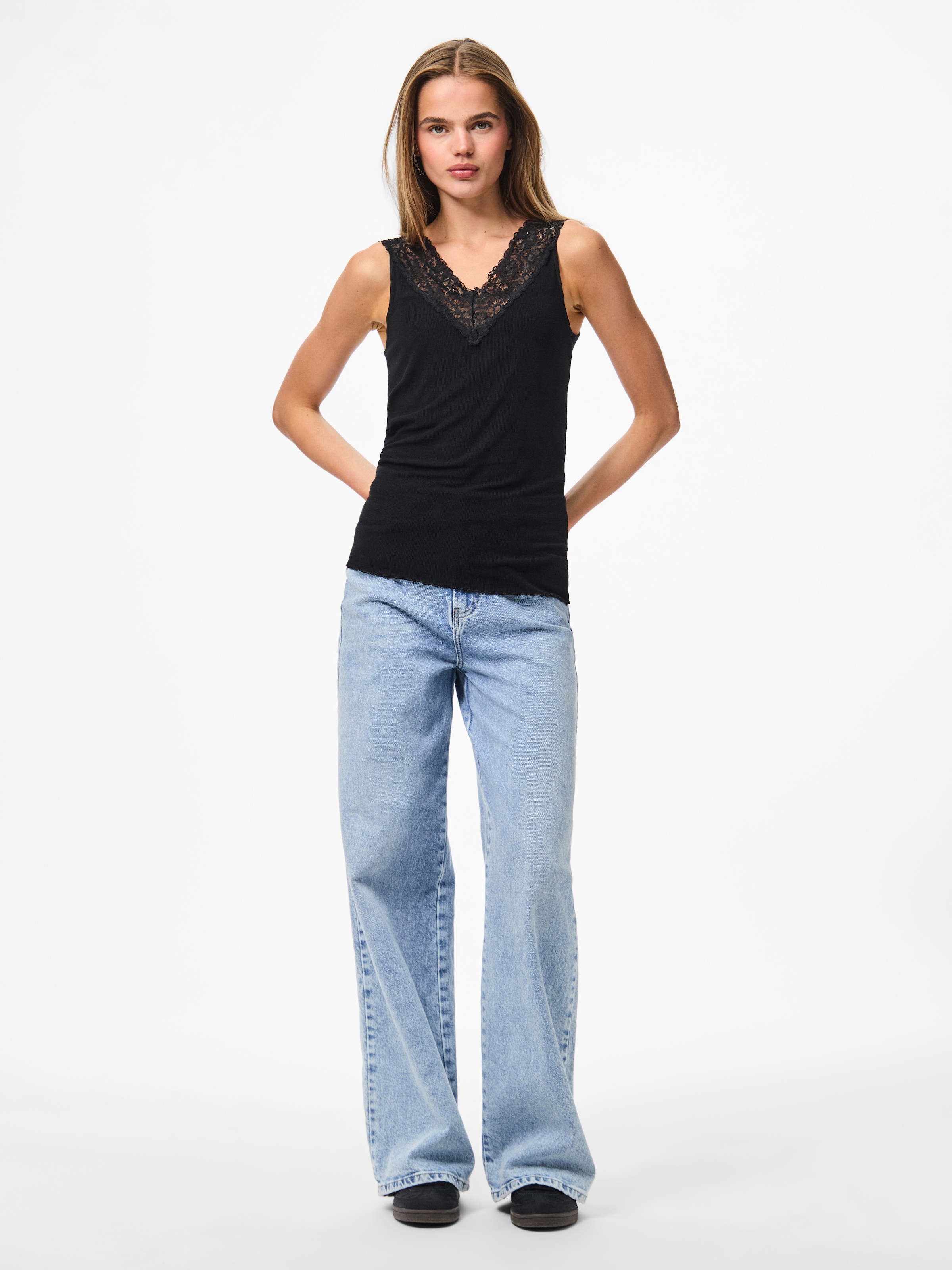 pieces Spitzentop »PCSIRI«