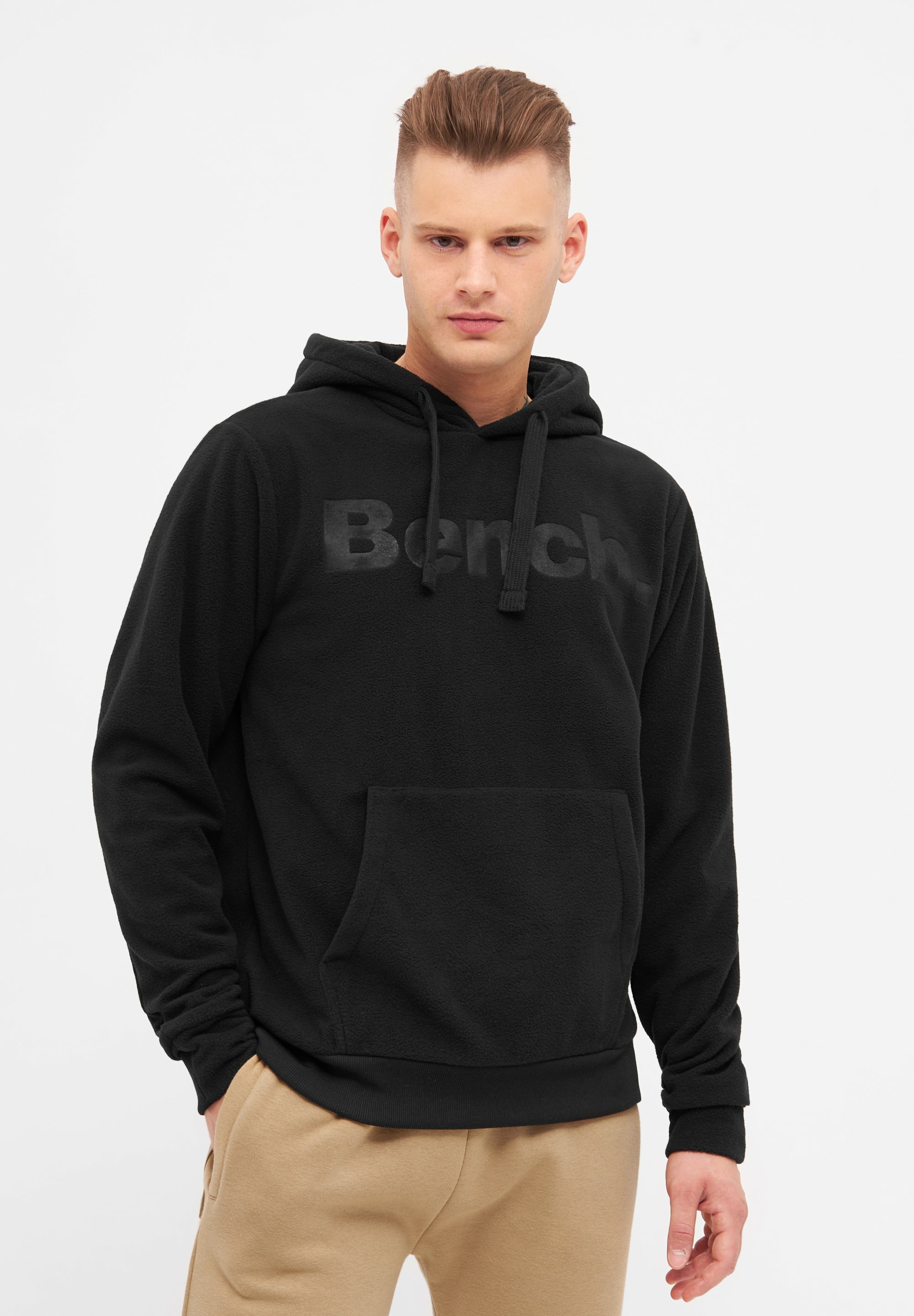 , Fleecejacke Costello in schwarz, Sweatshirts und Hoodies für Herren