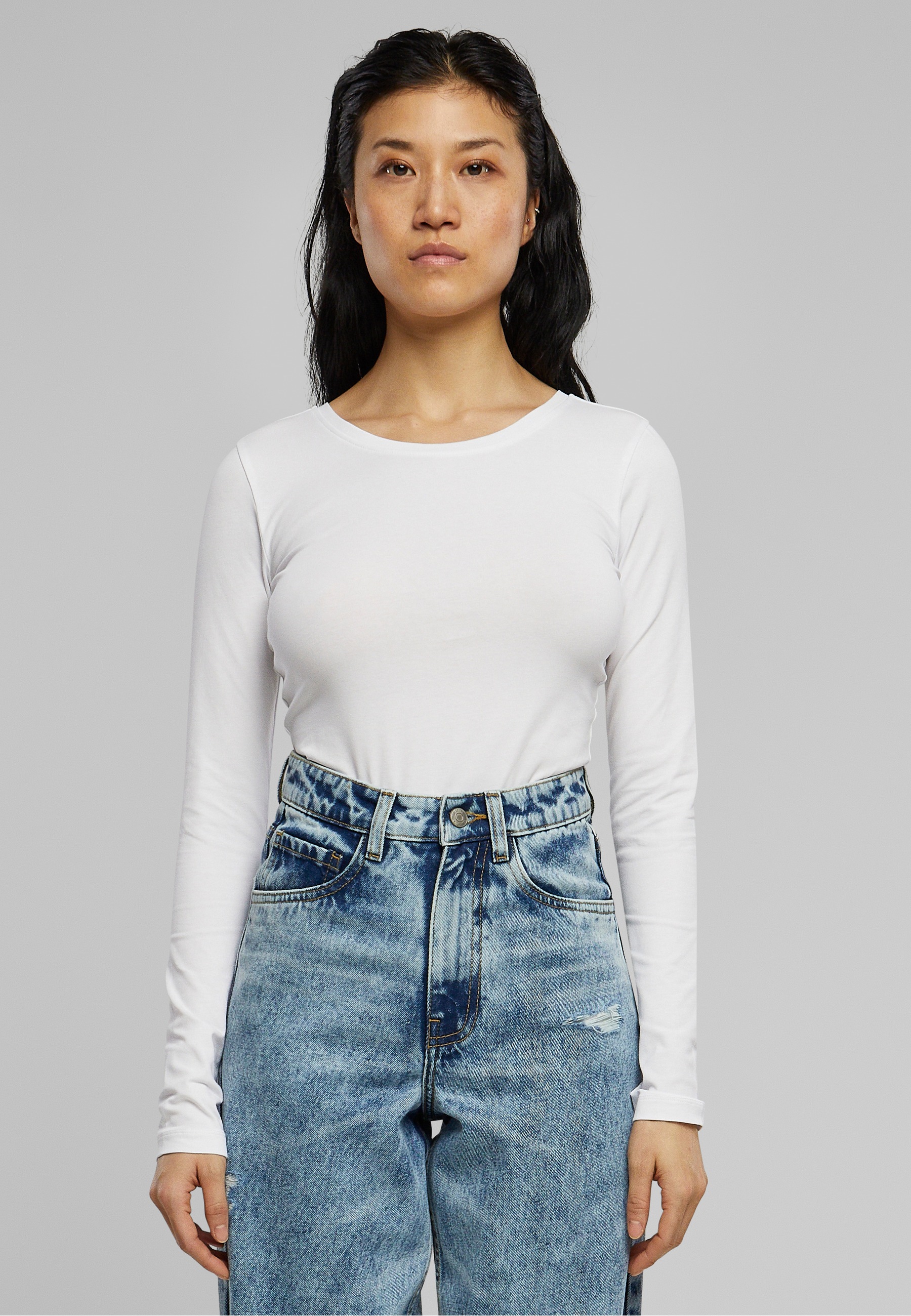 URBAN CLASSICS Body »Urban Classics Damen Ladies Stretch Jersey Longsleeve Body«