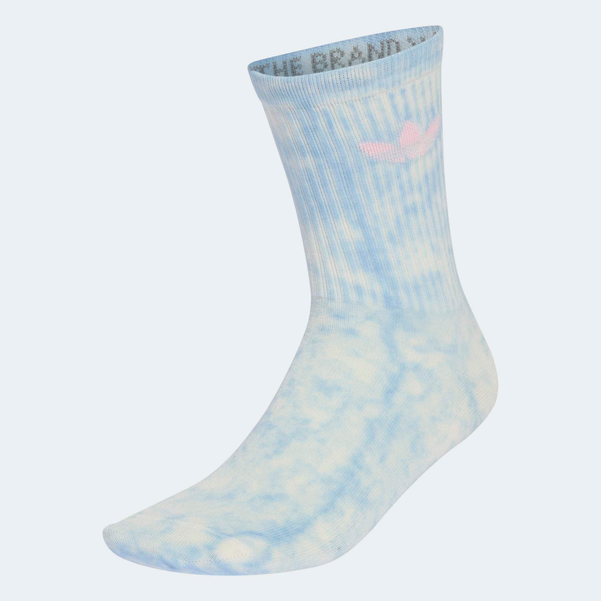 adidas Originals Sportsocken "TIE DYE CREW, 3 PAAR" 3 Paar tlg. für sportive Aktivitäten und Laufen, mit Batikfärbetechnik