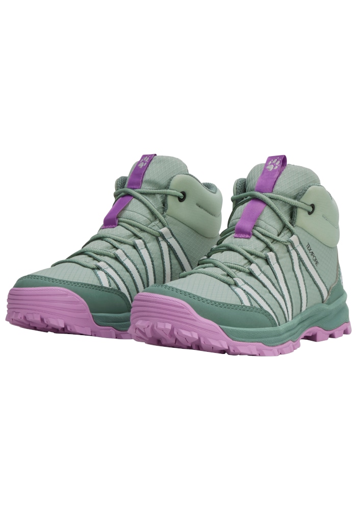 Jack Wolfskin Wanderschuh "WILD HIKE TEXAPORE MID K" Wasserdicht, Trekkingschuh
