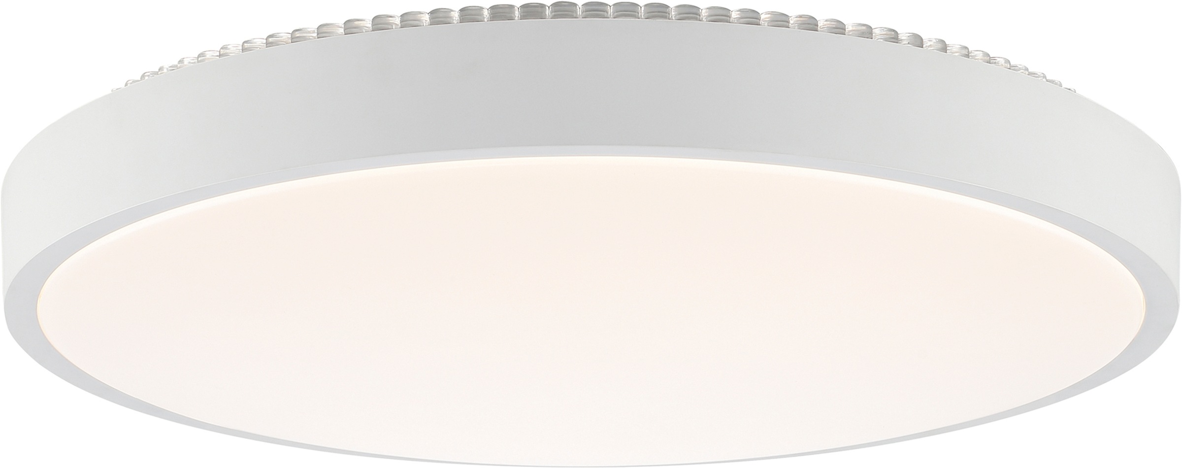 Brilliant LED Deckenleuchte »Solistra« LED-Modul 1 Stk. Warmweiß Ø 45 cm, 2950 lm 3000 K, Backlight-Lichteffekt, 3 Lichtmodi, weiß