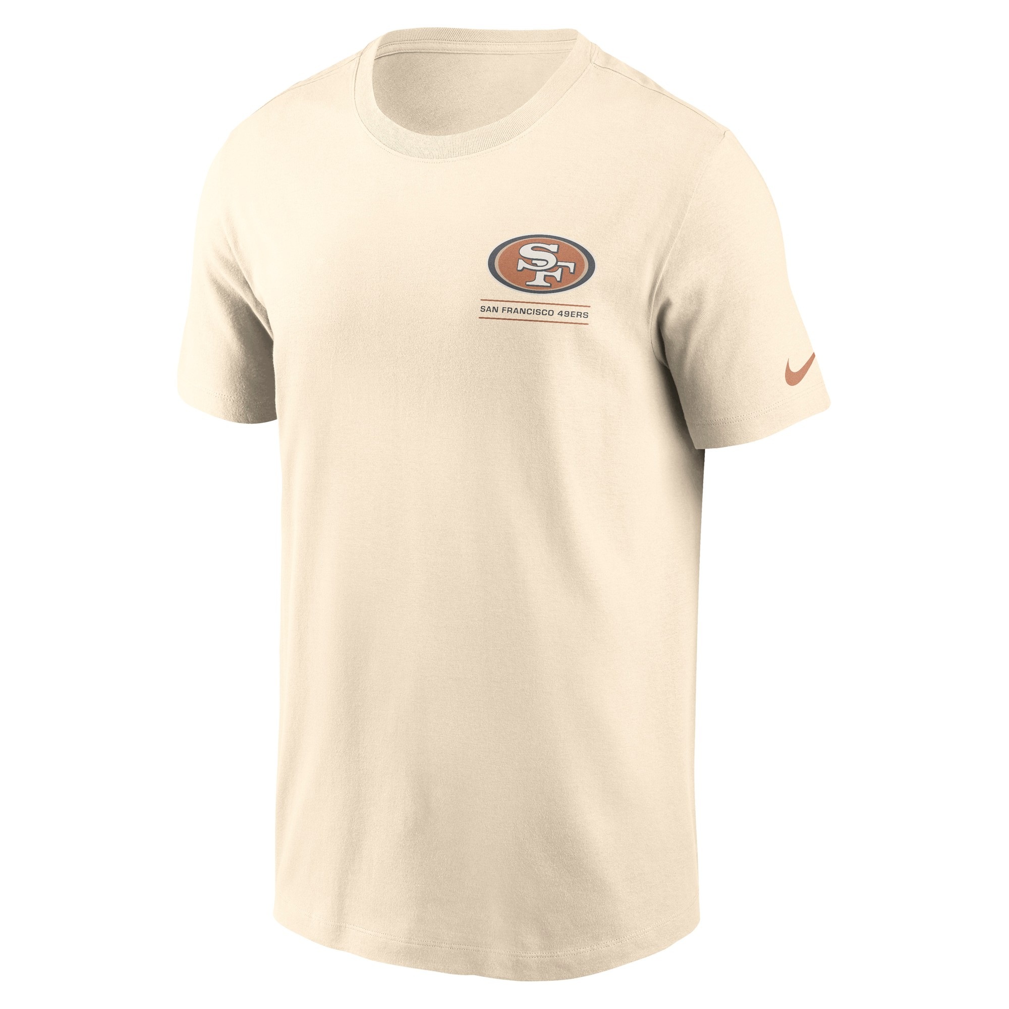 Nike T-Shirt »Nike T-Shirt San Francisco 49ers Freestyle Nike Club Crew Tee«
