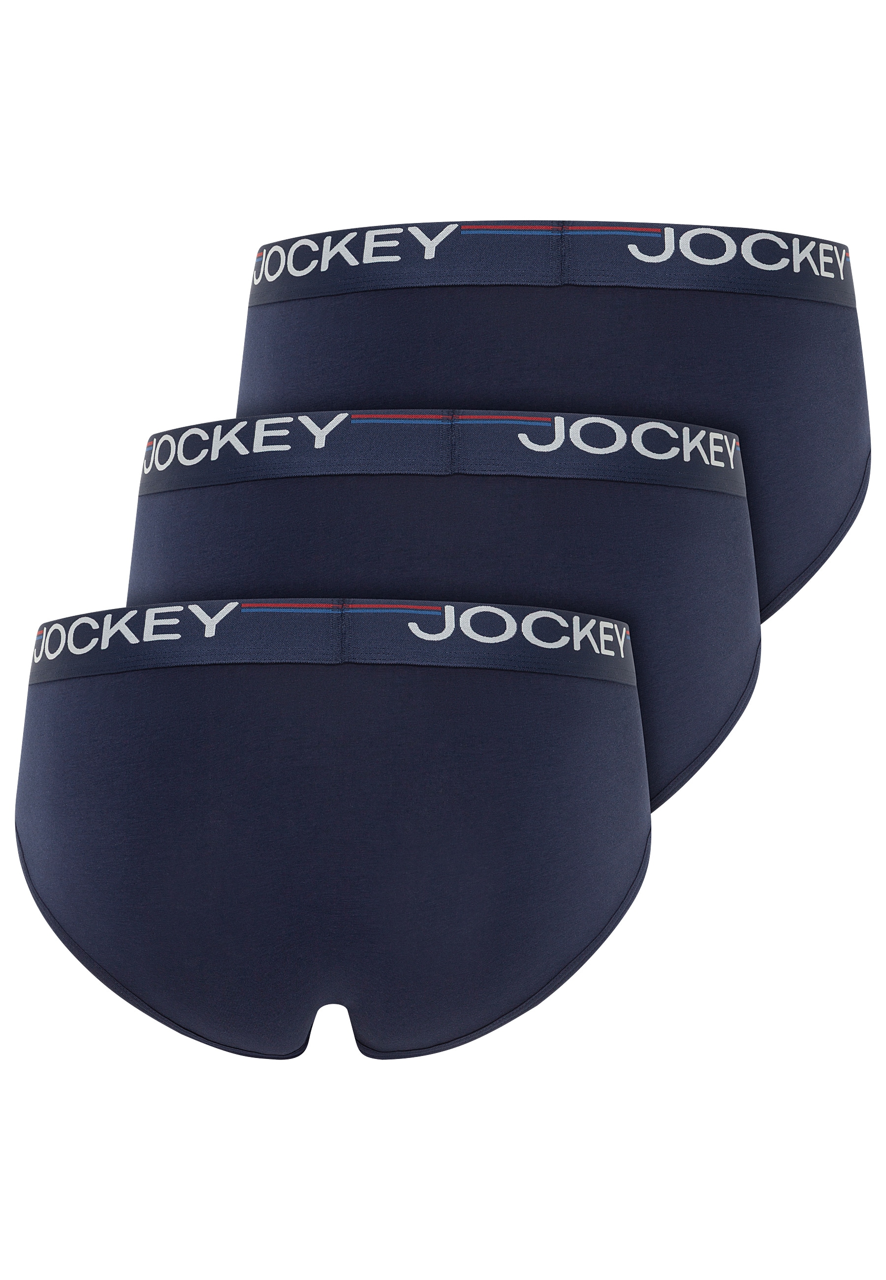 Jockey Slip »Cotton Stretch« 3er Pack,  (3er Pack), eng anliegend, elastisch