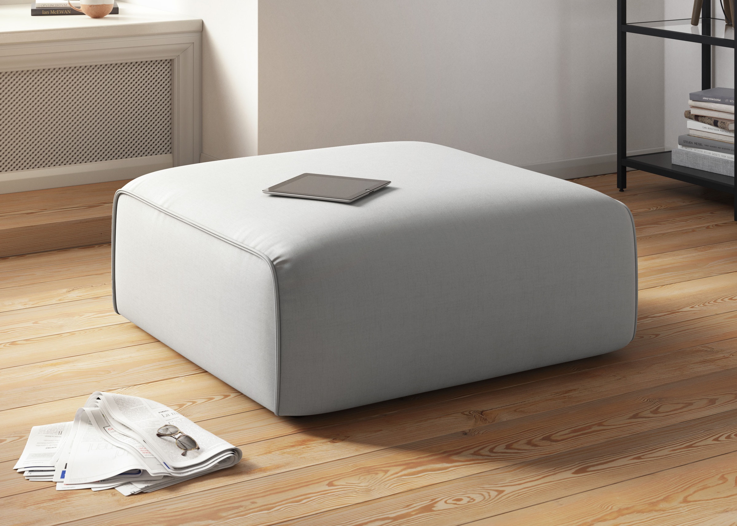 OTTO home "Merid Sitzhocker, Maße B/T/H: 97/97/43 cm" als Modul oder separa günstig online kaufen