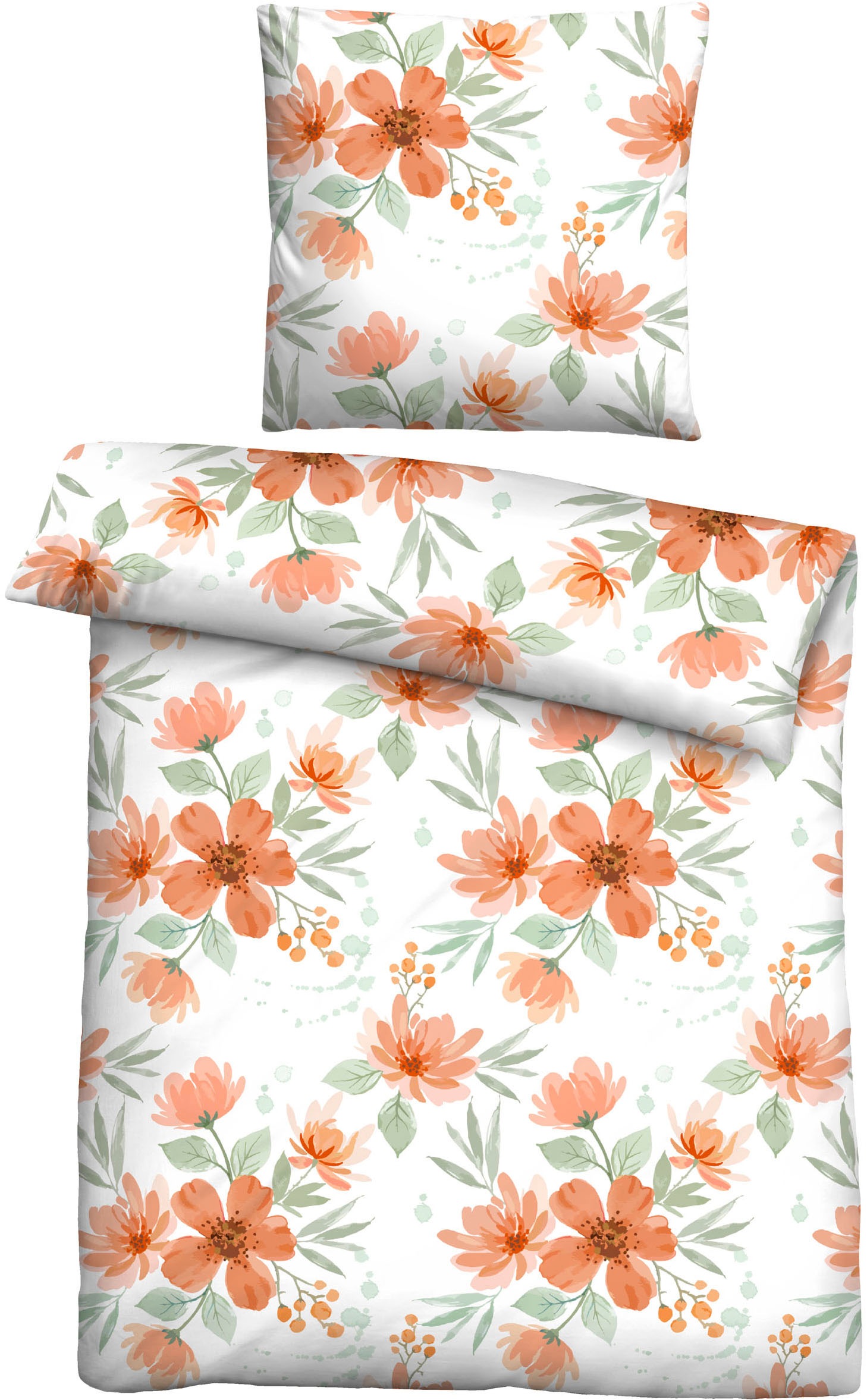 Castell - Markenbettwäsche Bettwäsche "0020371" 2 Stk. tlg. absolut bügelfr günstig online kaufen