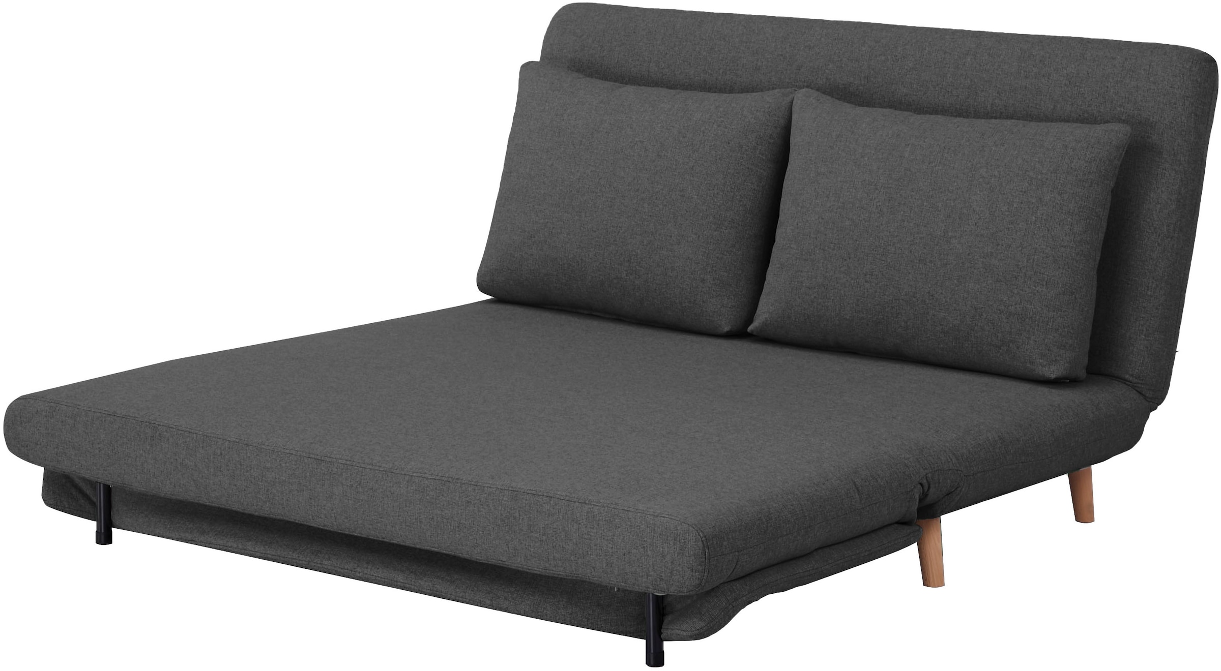 OTTO home 2-Sitzer »AINSLEY 140 cm, Schlafsofa« Verstellbare Rückenlehne und Sofa mit Bettfunktion