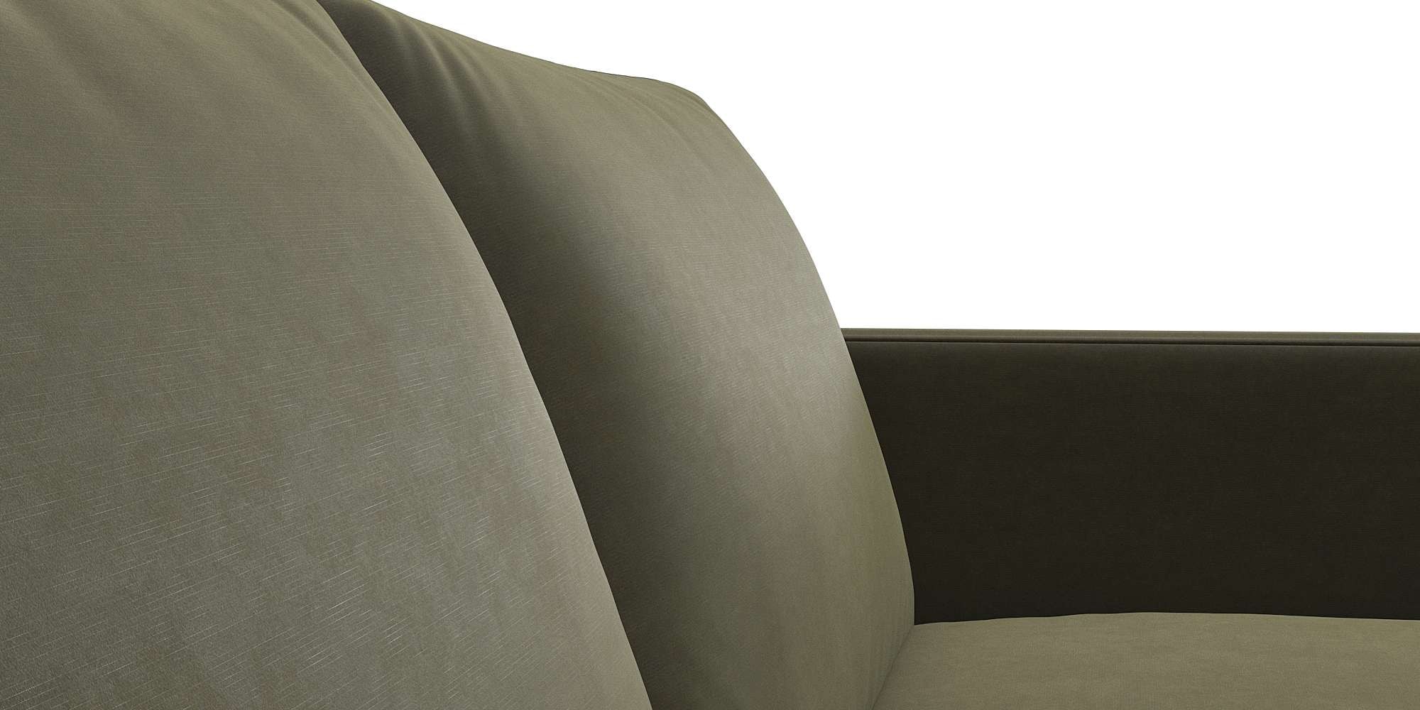 FLEXLUX Ecksofa »Fiore, L-Form«, schmale Armlehnen, Kaltschaum, Füße Alu
