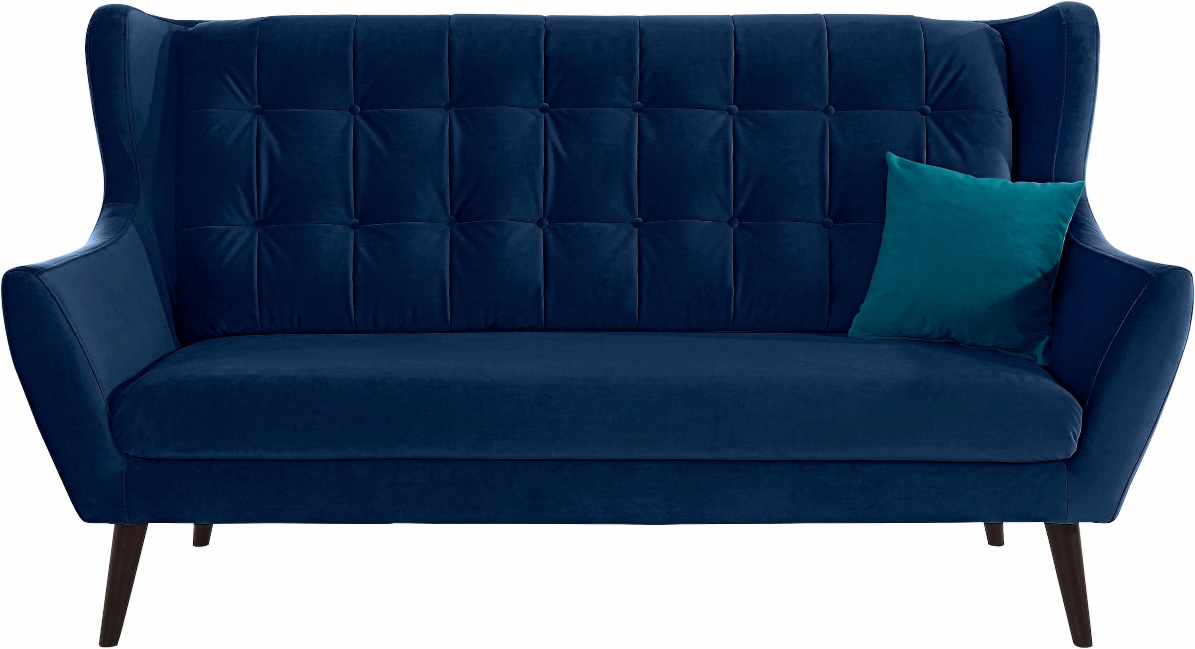 Home affaire 3-Sitzer "Hemmink" mit Knopfheftung günstig online kaufen