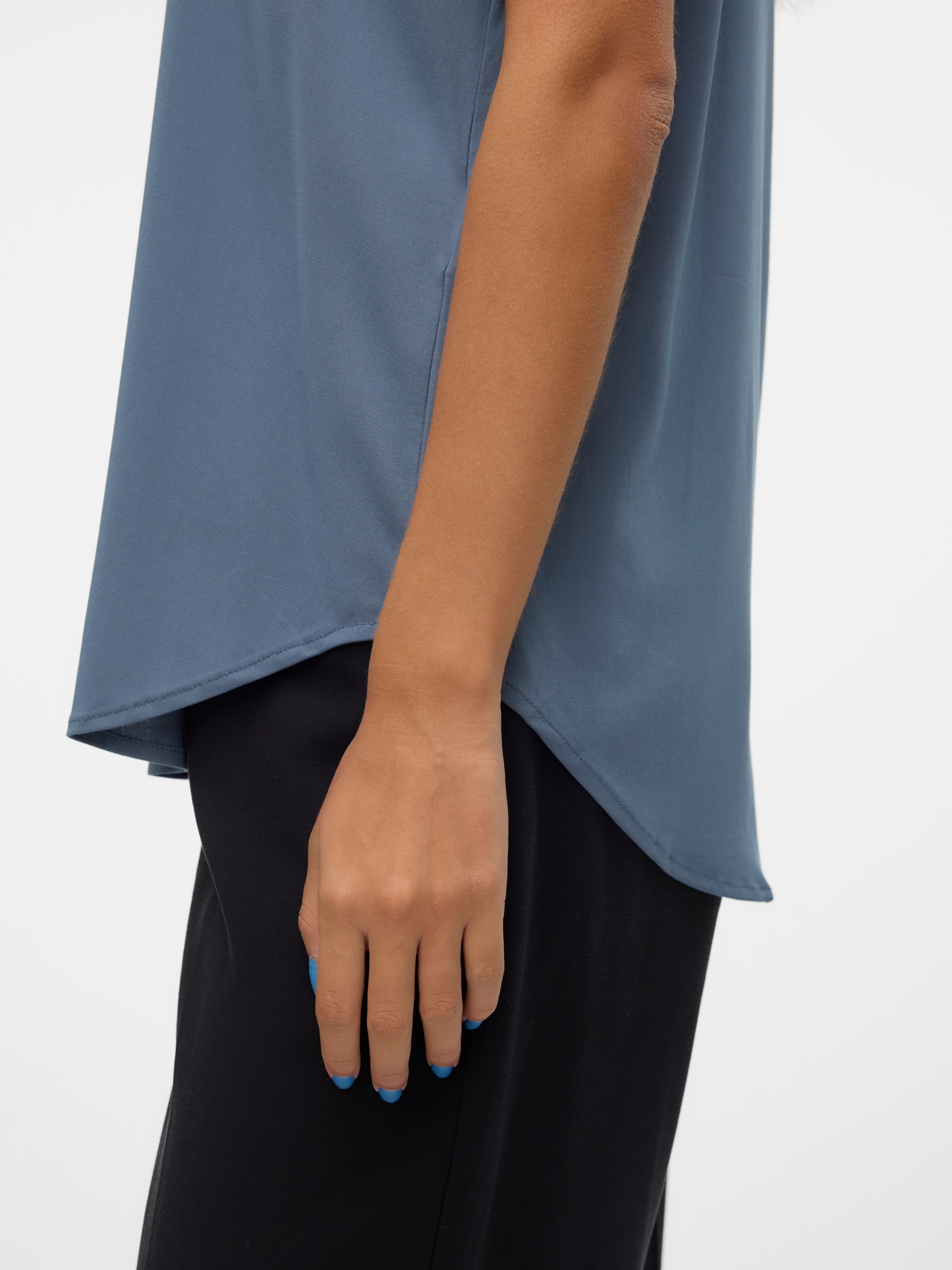 Vero Moda Blusenshirt »VMBELLA SS TOP WVN GA NOOS«
