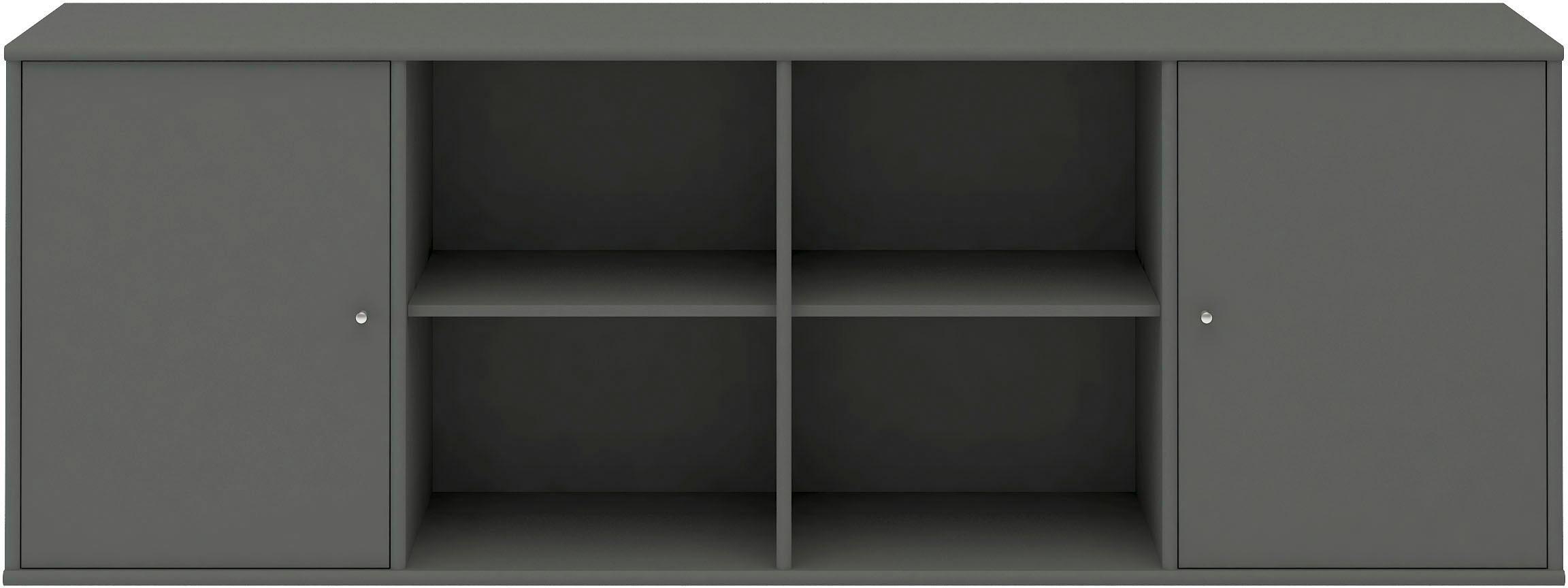 Hammel Furniture Sideboard »Mistral, Hochwertig Schrank, hängend/stehend montierbar«, mit zwei Türen, B: 177 cm, anpassungsbar Designmöbel