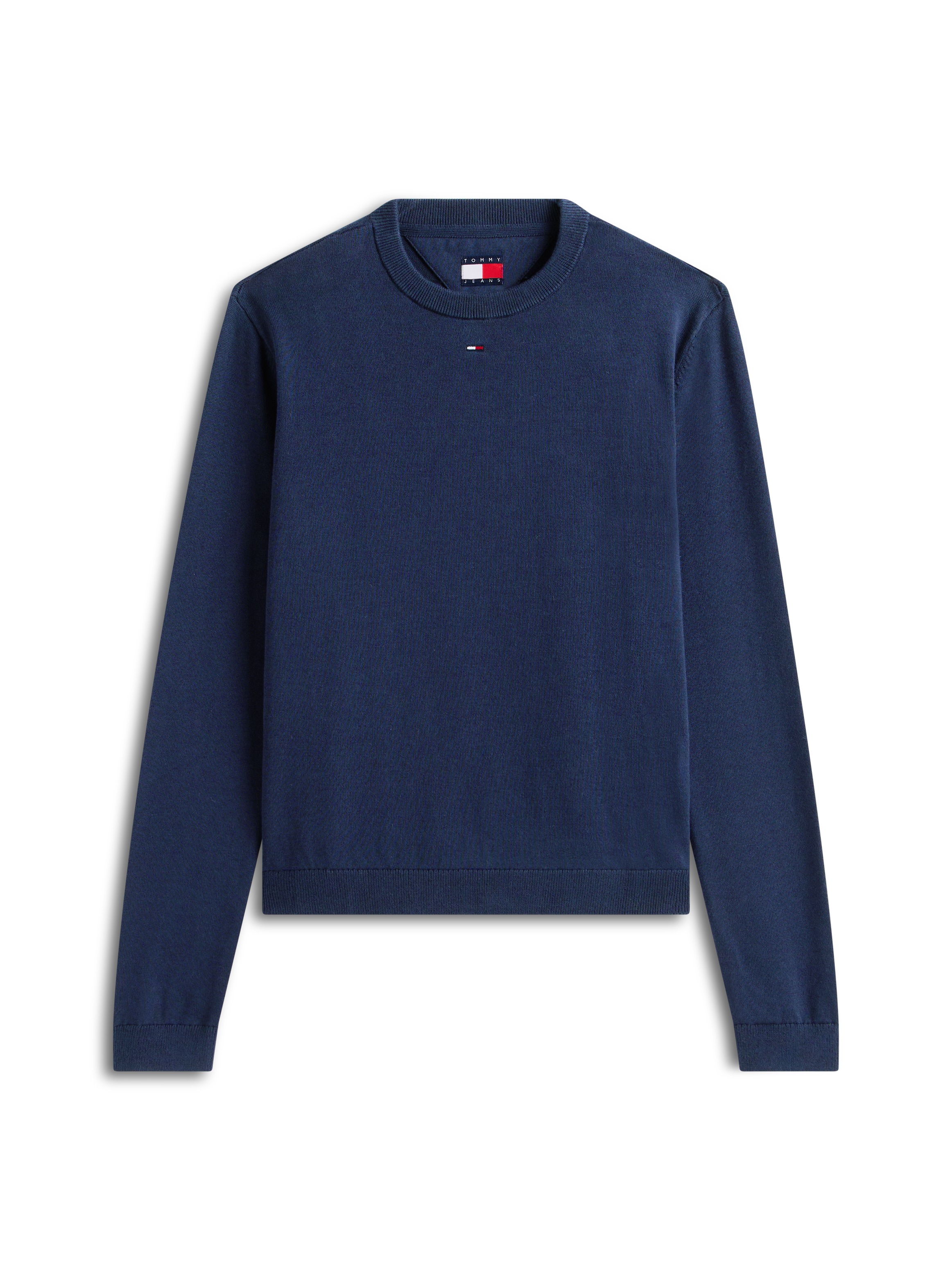 Tommy Jeans Rundhalspullover »TJW ESSENTIAL CREW SWEATER EXT« Baumwolle, regular fit
