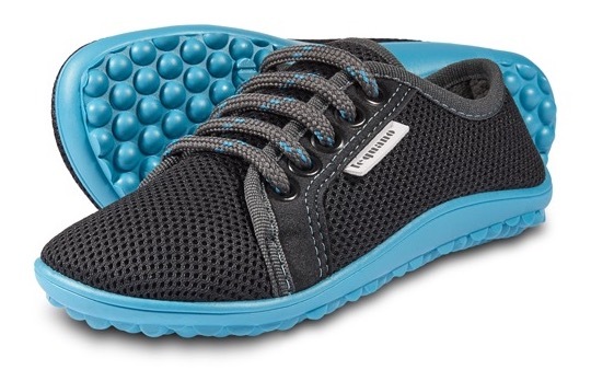 Thumbnail - Leguano Barfußschuh "LEGUANITO AKTIV", Halbschuh, Schnürer mit speziell entwickelter Halbkugel-Laufsohle
