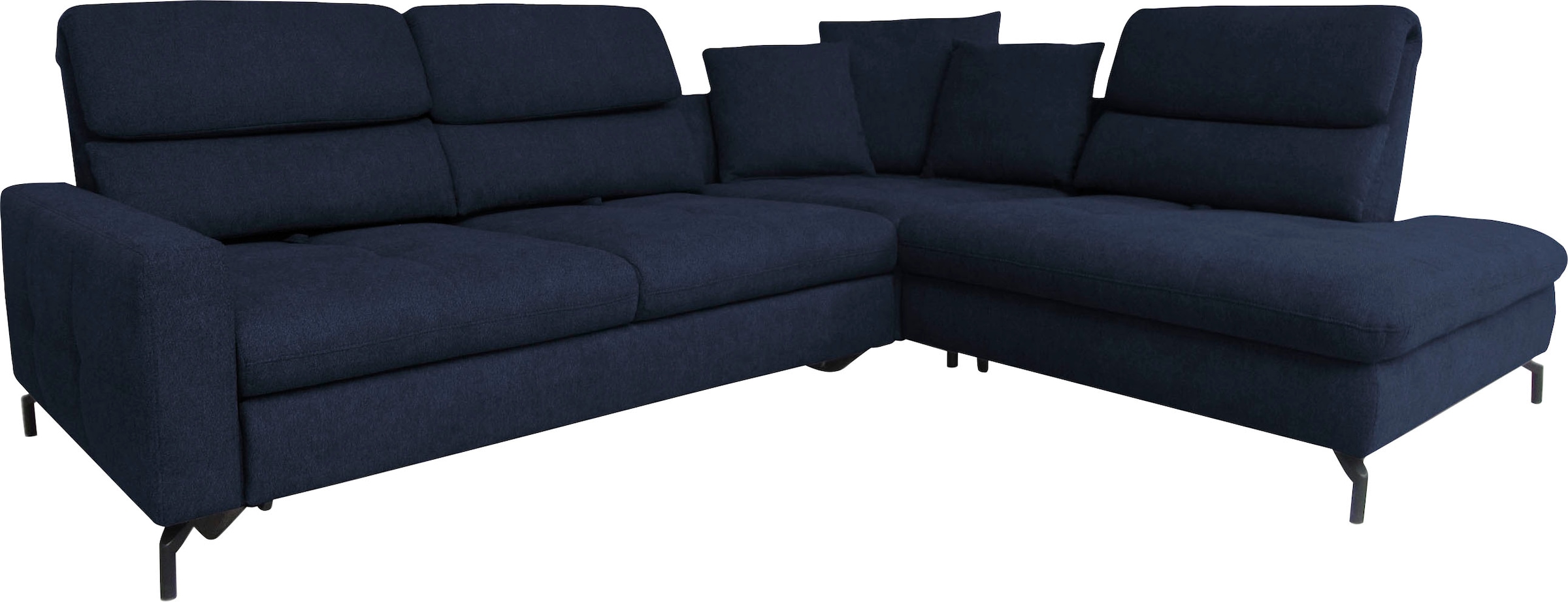 alina Ecksofa "Louis", Breite 260 cm, Rückenlehnenverstellung, wahlweise mi günstig online kaufen