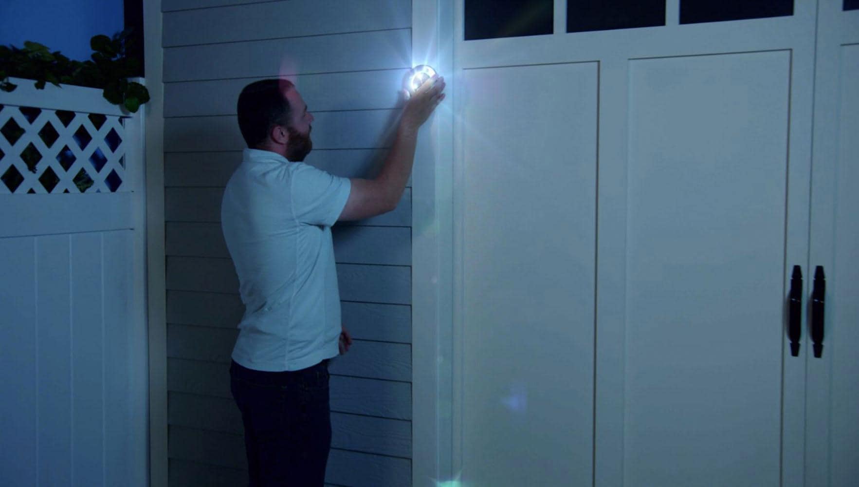 MediaShop LED Gartenleuchte »DISK LIGHTS«, Leuchtmittel LED-Board | LED fest integriert, Set mit 8 Stück