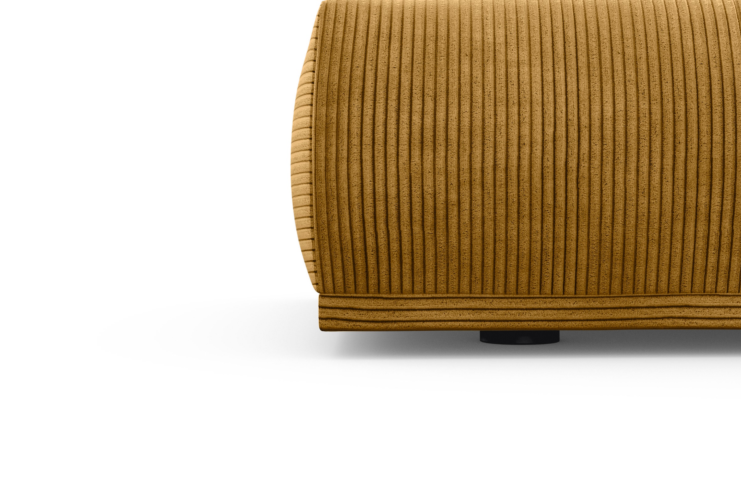 TRENDMANUFAKTUR Ecksofa »Braga, mit hochwertigem Kaltschaum, L-Form, in Cord erhältlich«, (2 St.), modernes Sofa, Couch mit hohem Sitzkomfort, 275/72/160 cm (B/H/T)