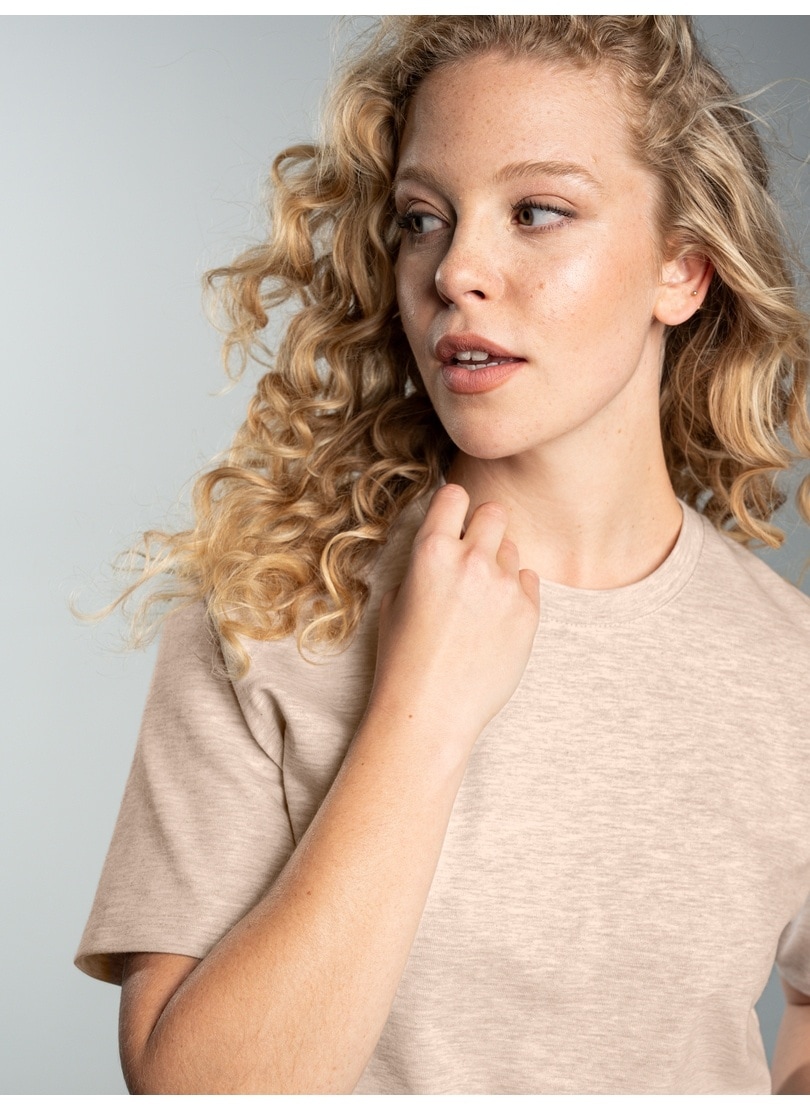 Trigema T-Shirt "TRIGEMA T-Shirt DELUXE Baumwolle", 1 Stk. günstig online kaufen