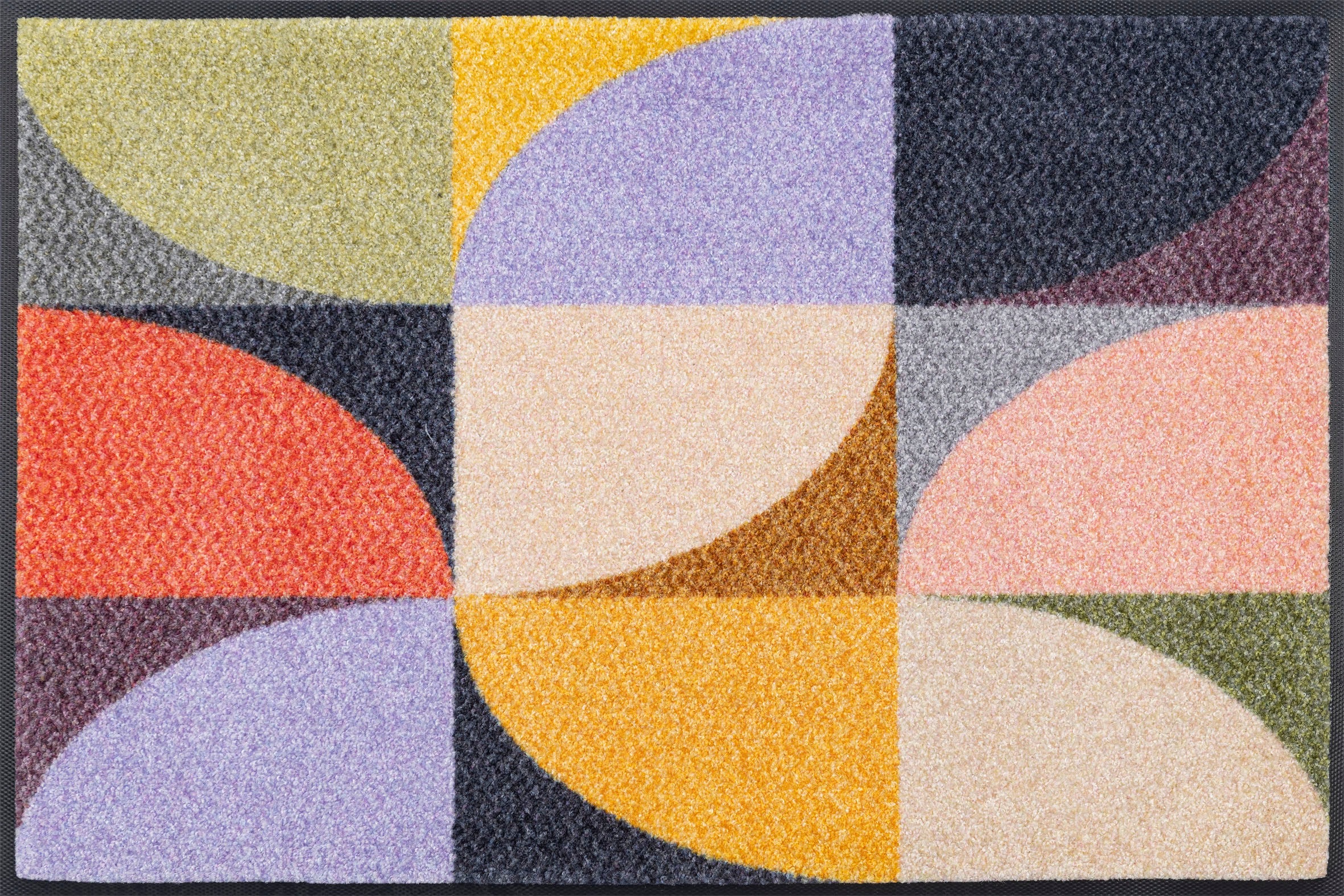 wash+dry by Kleen-Tex Fußmatte "Colour Moments" rechteckig 7 mm Höhe günstig online kaufen