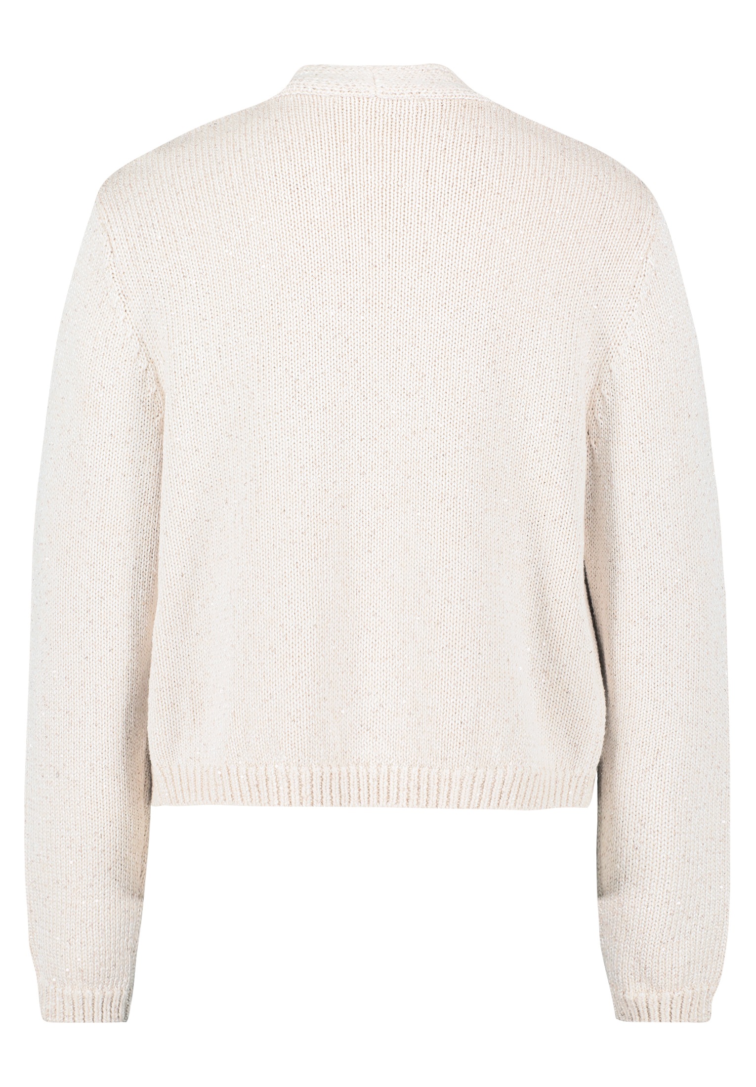 Betty&Co Strickjacke »Betty & Co Strick-Cardigan mit Pailletten«, Glitzer