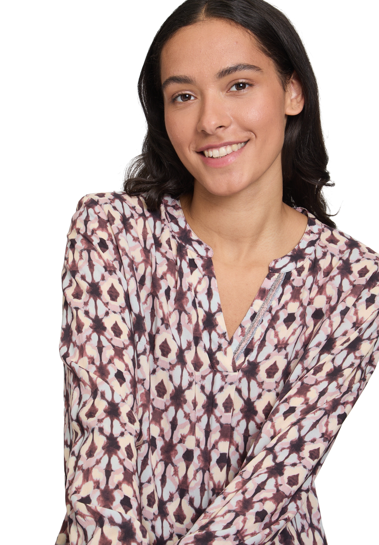 Cartoon Shirtbluse »Cartoon Damen Blusenshirt mit Muster«