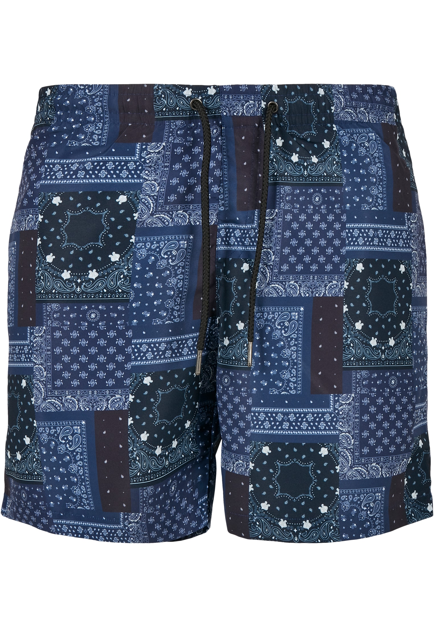 Urban Classics Herren Badehose Low Block Pattern Swim Shorts Für