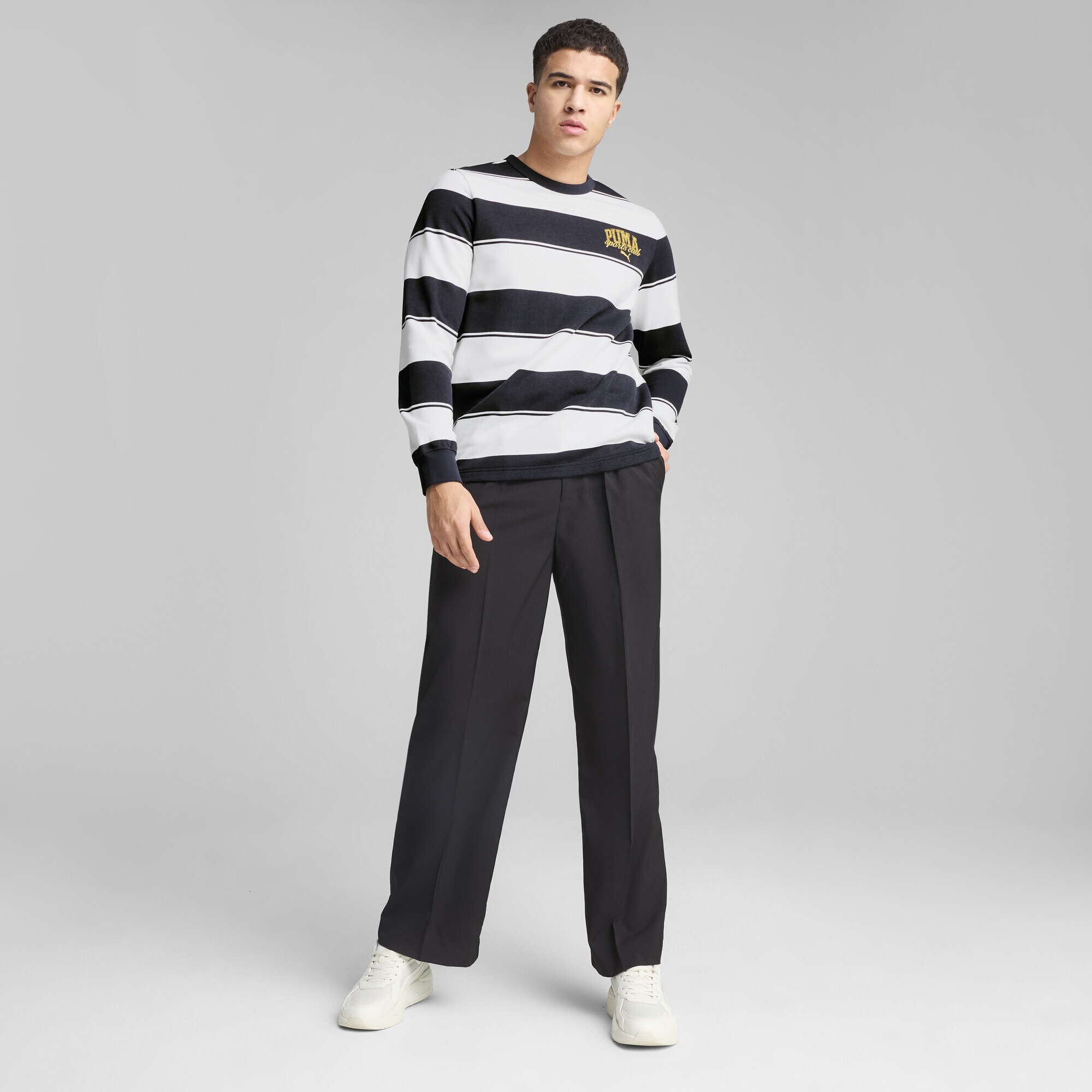 PUMA Sweatshirt »PUMA Class Gestreifter Crewneck Herren«