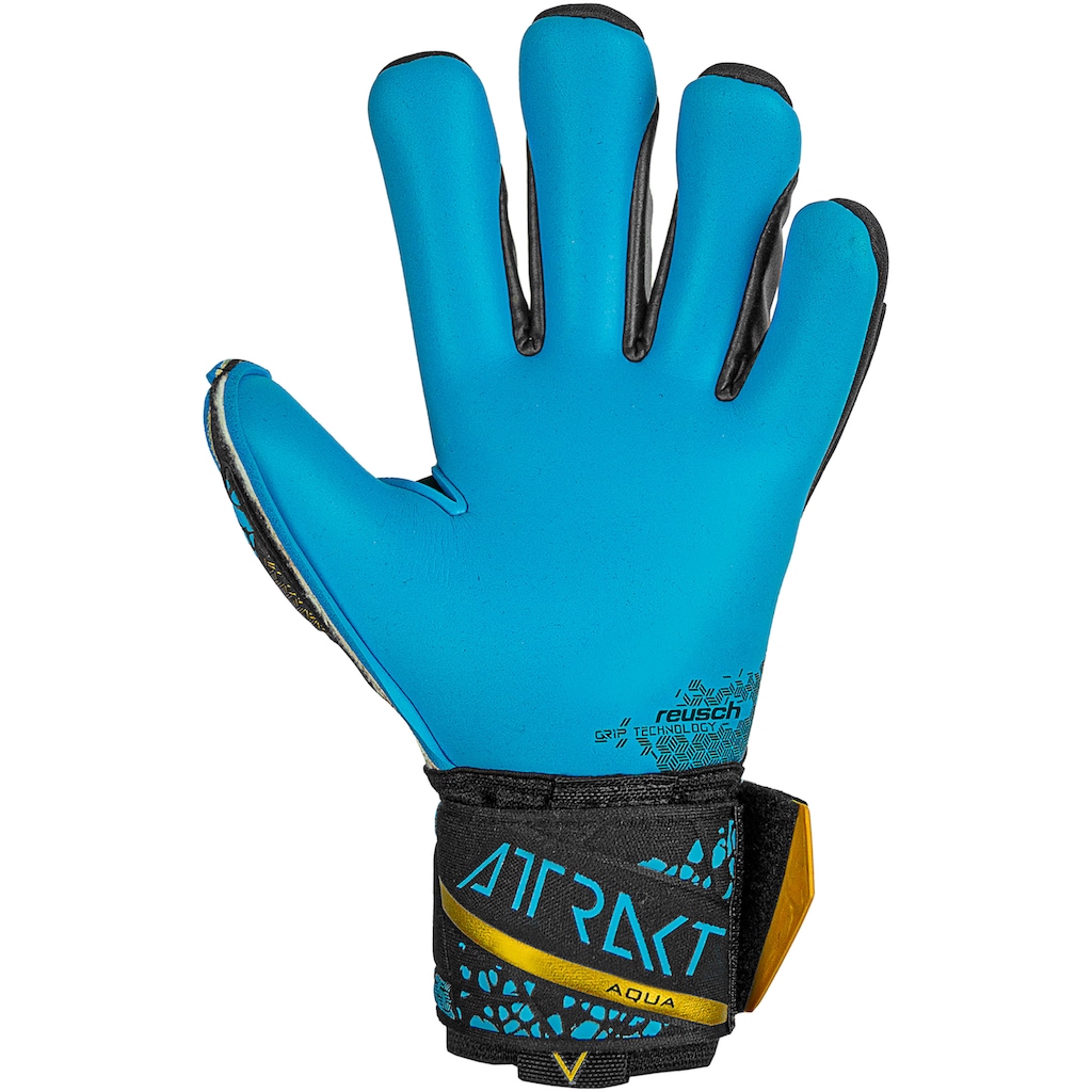 Reusch Torwarthandschuhe »Attrakt Aqua Finger Support«, mit Evolution Negative Cut