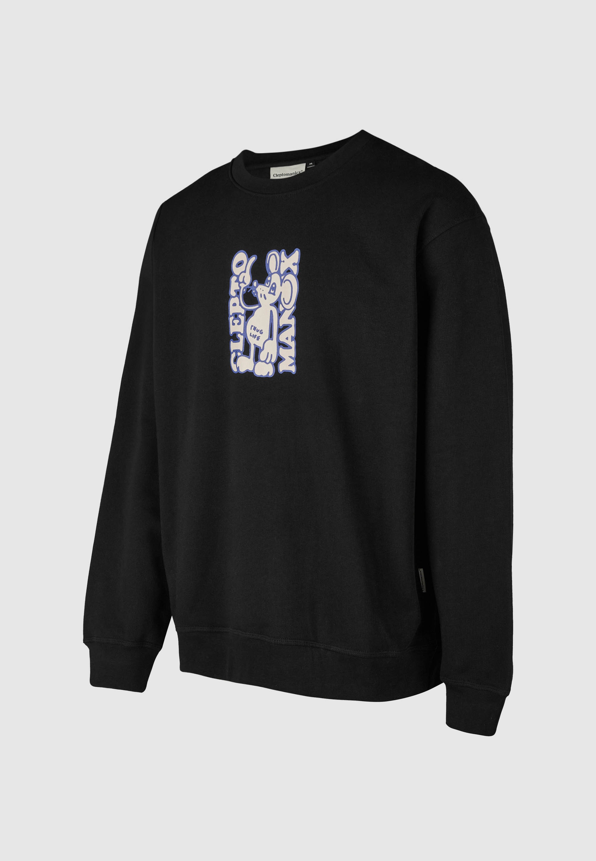 Cleptomanicx Sweatshirt »Boxy Crewneck Thug Mouse«, im lockeren Schnitt