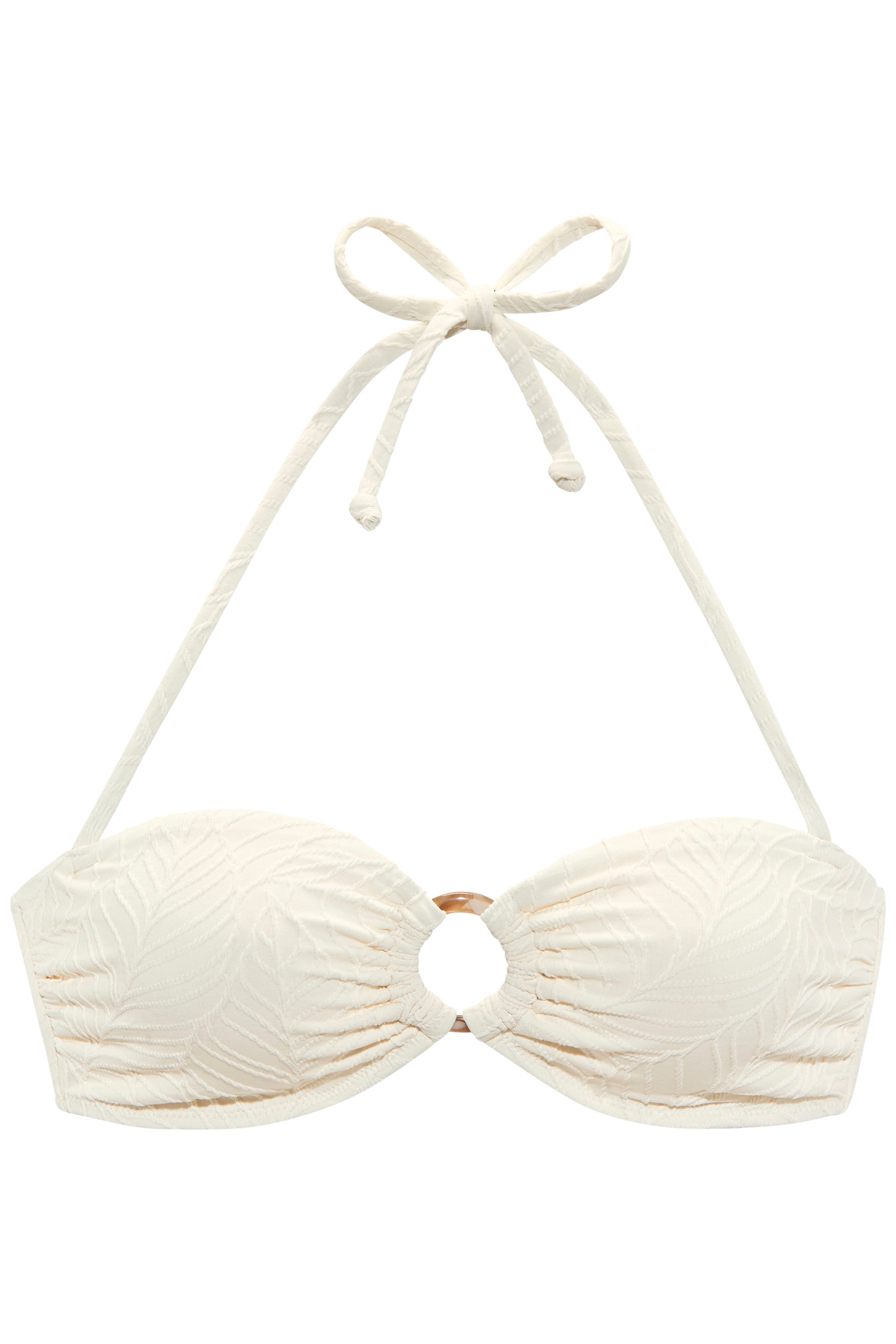 LASCANA Bandeau-Bikini-Top »Fay«, aus eleganter Strukturware