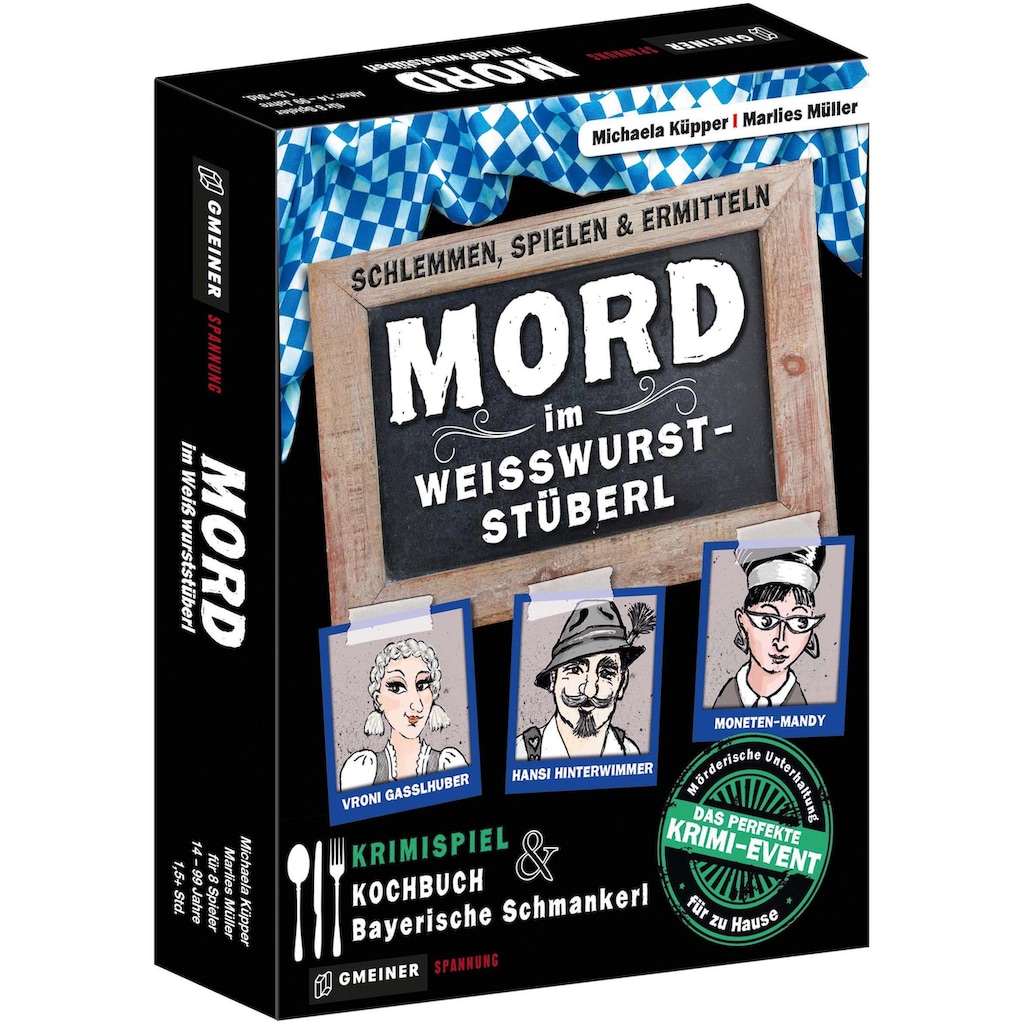 GMEINER Spiel »Mord im Weisswurst-Stüberl«