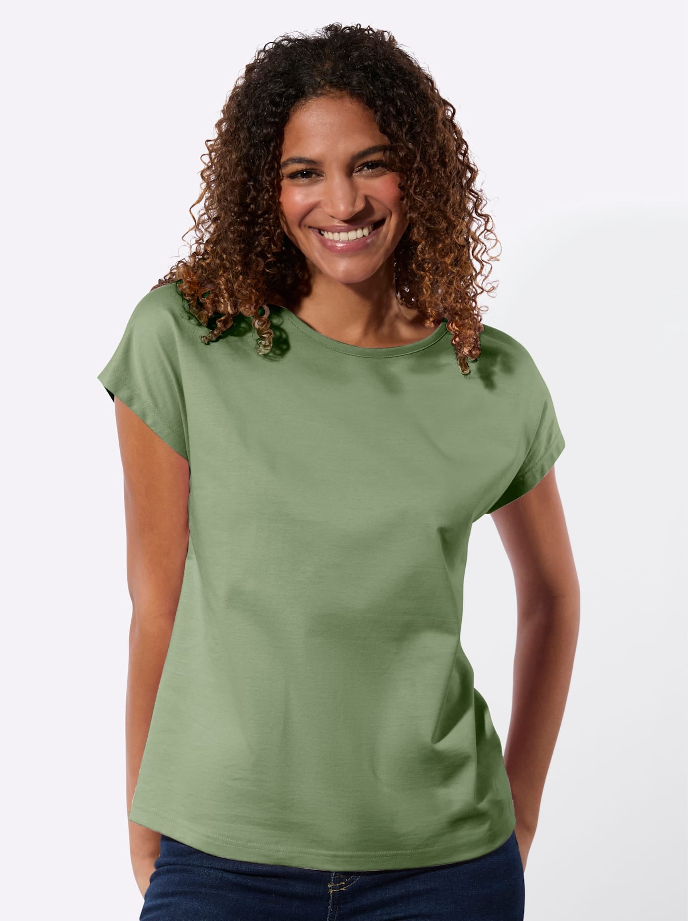 Casual Looks Rundhalsshirt "2er-Pack Shirts" 2 tlg. günstig online kaufen