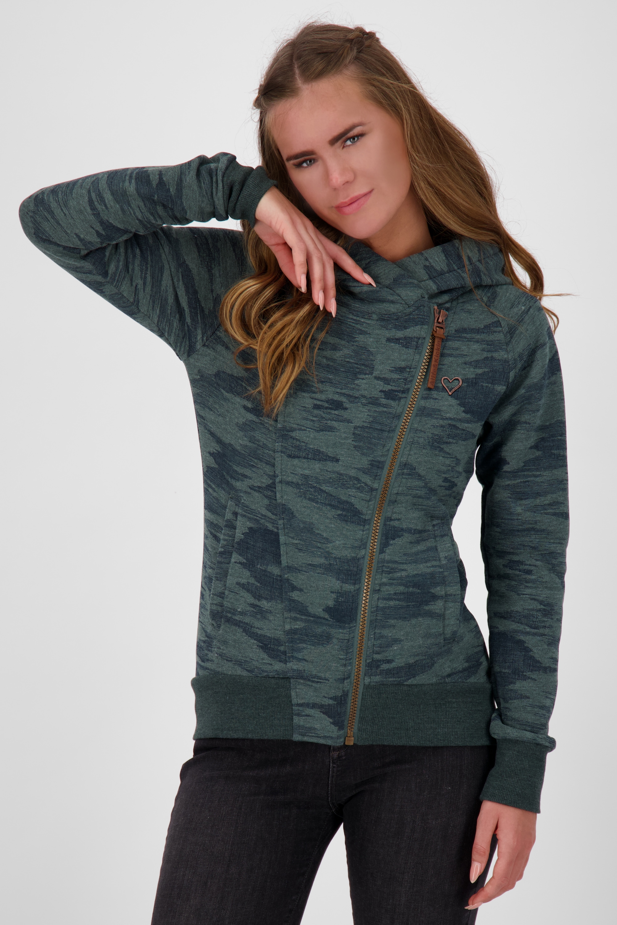 Alife & Kickin Kapuzensweatjacke "Damen SnakecharmerAK B" günstig online kaufen