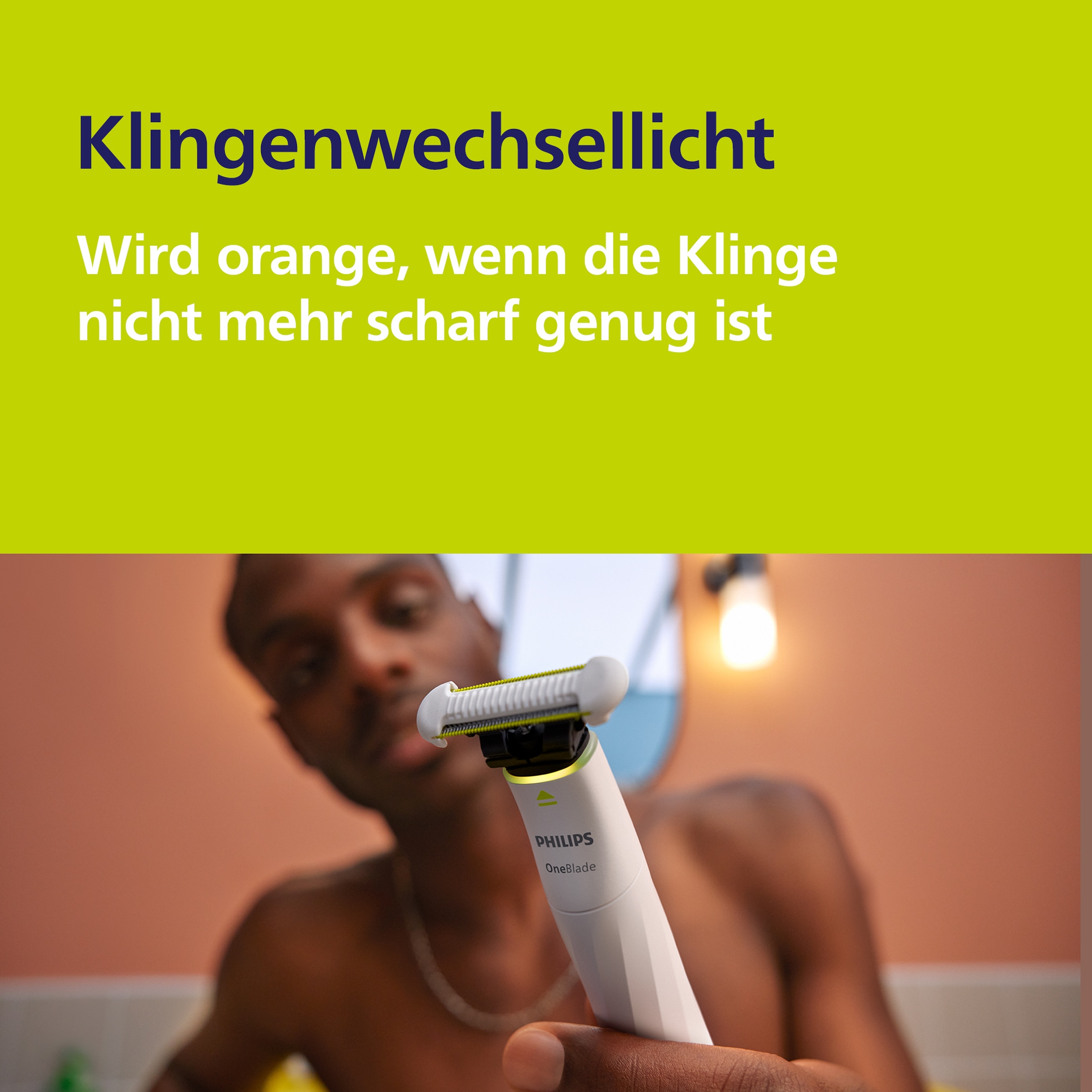 Philips Elektrorasierer »OneBlade Intimate QP1930/30« 1 Stk. Aufsätze mit Konturenfolgetechnologie, nass und trocken verwendbar