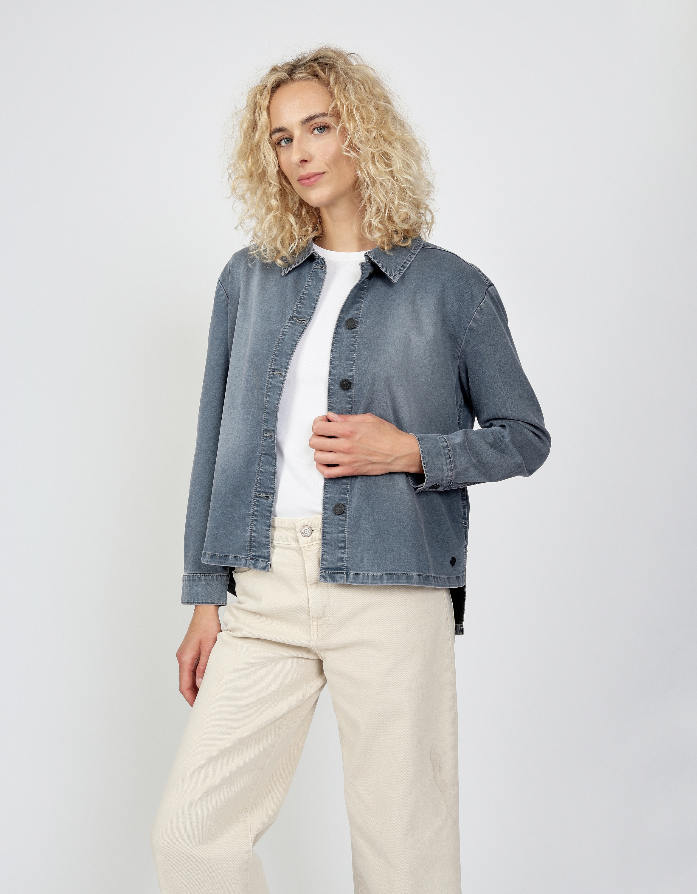 GANG Oversize-Shirt »GANG Shirt's Tops/T-Shirts 94NORI SHIRT«