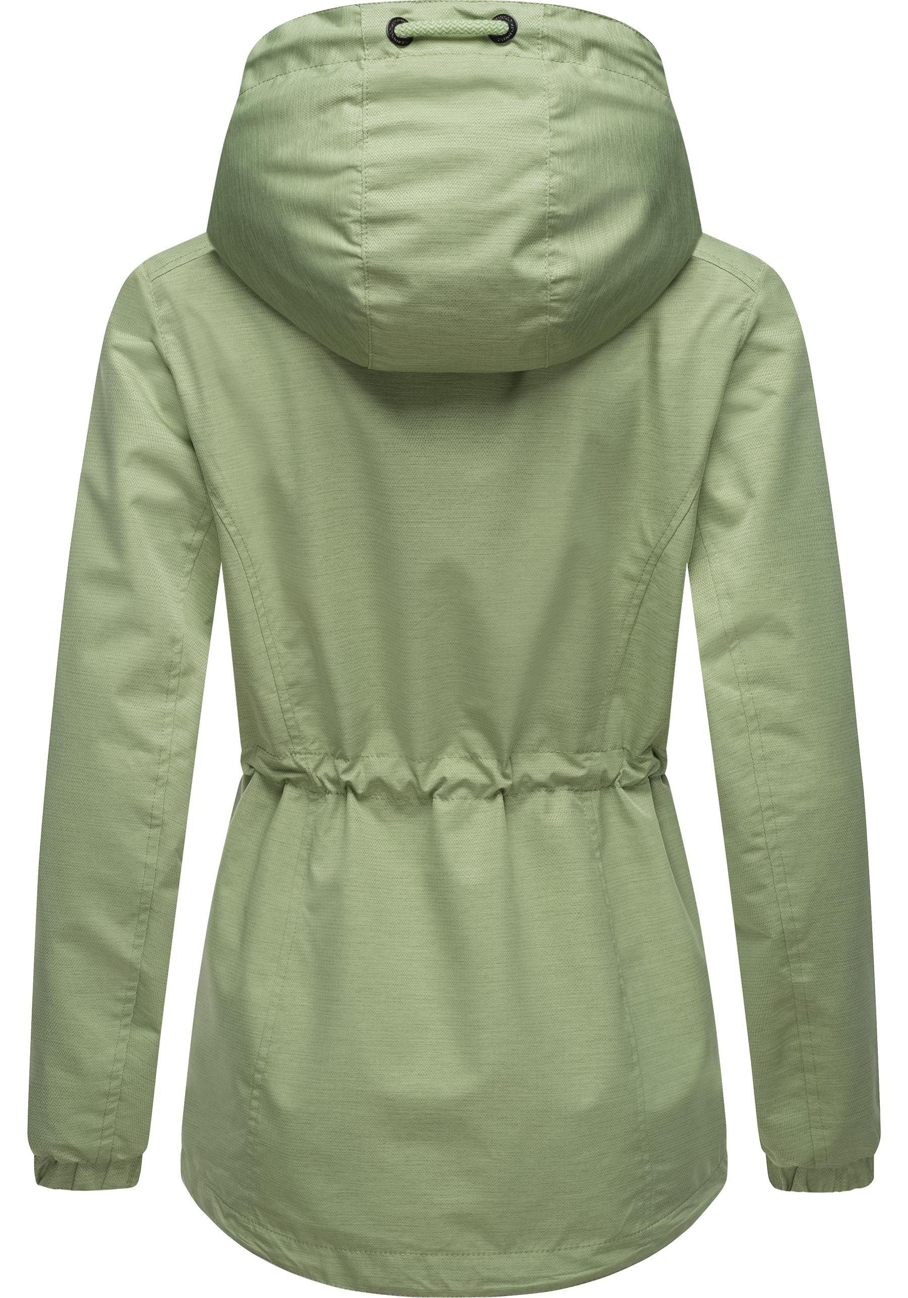 Thumbnail - Ragwear Outdoorjacke "Dankka Tech" mit Kapuze Stylische Damen Übergangsjacke aus wasserdichtem Material