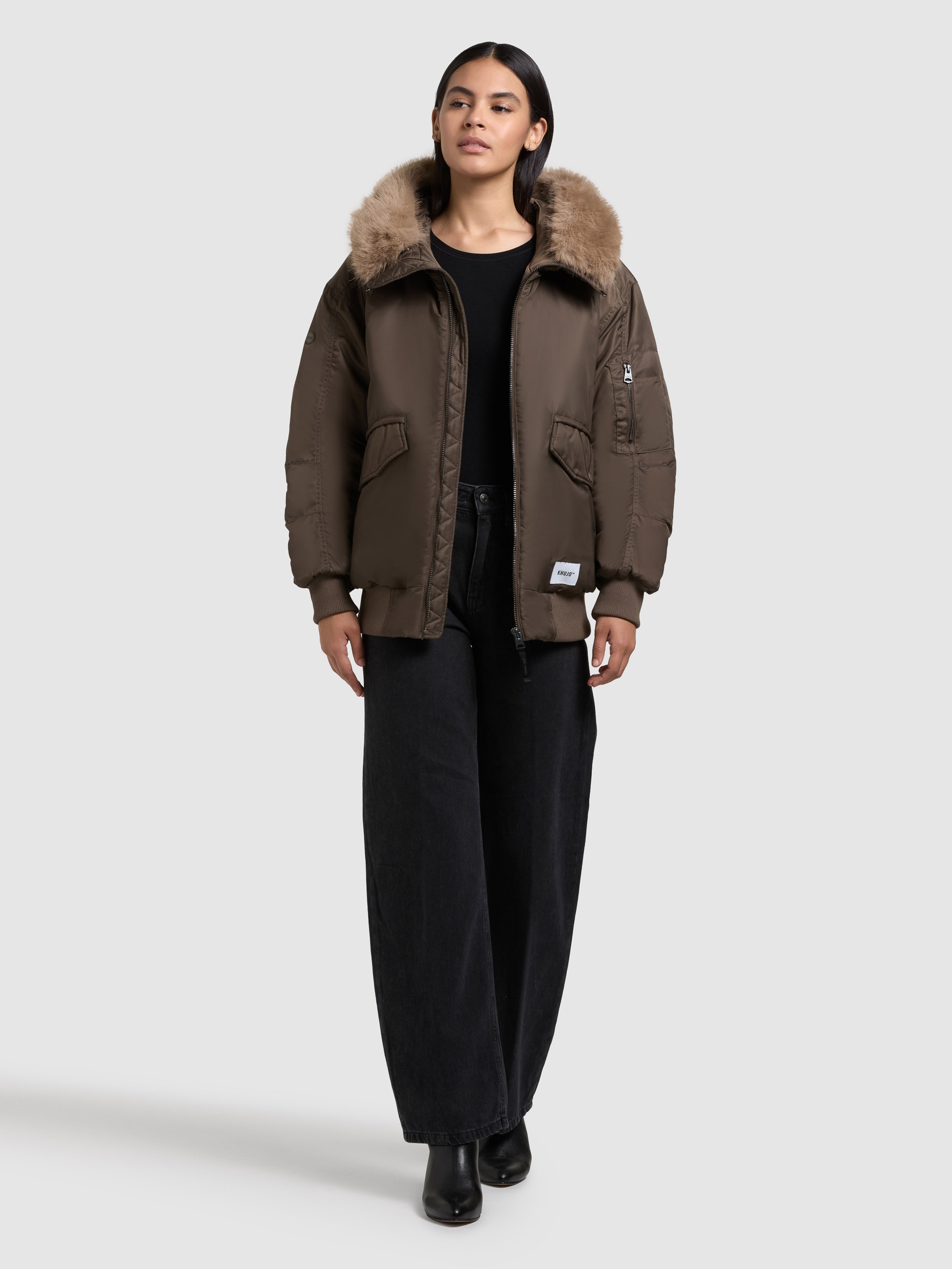 Thumbnail - khujo Bomberjacke "CELA" mit Kapuze